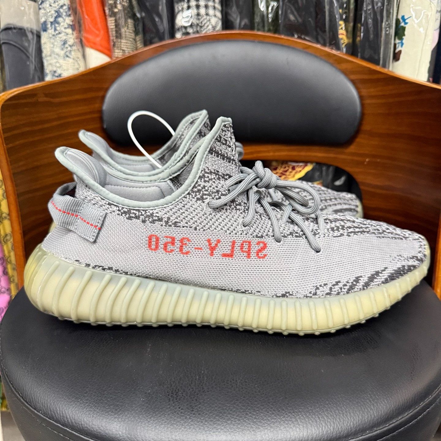 Adidas Adidas YEEZY350 Gray Lowtop Sneakers 14 Men Size US 14 / EU 47 - 4 Thumbnail