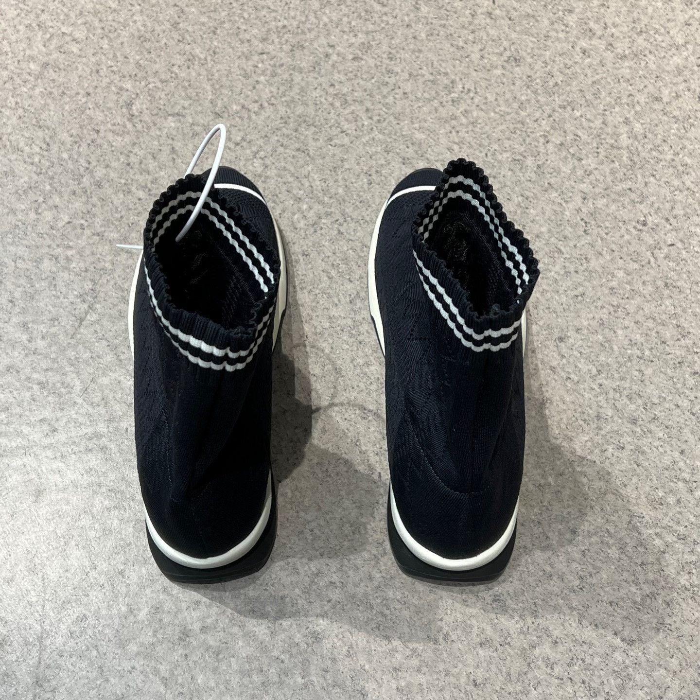 Fendi Fendi Knit Cropped Hitop Sneakers 6.5 Men Size US 6.5 / EU 39-40 - 7 Thumbnail
