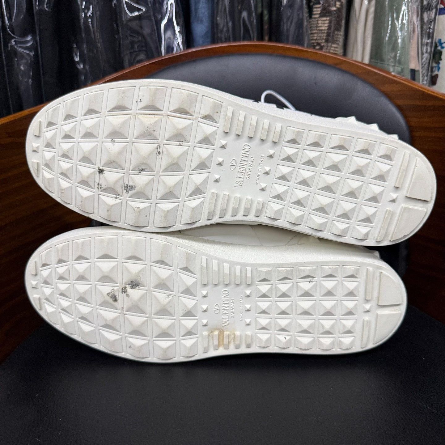 Valentino Valentino White Lowtop Sneakers 8.5 Men Size US 8.5 / EU 41-42 - 9 Thumbnail