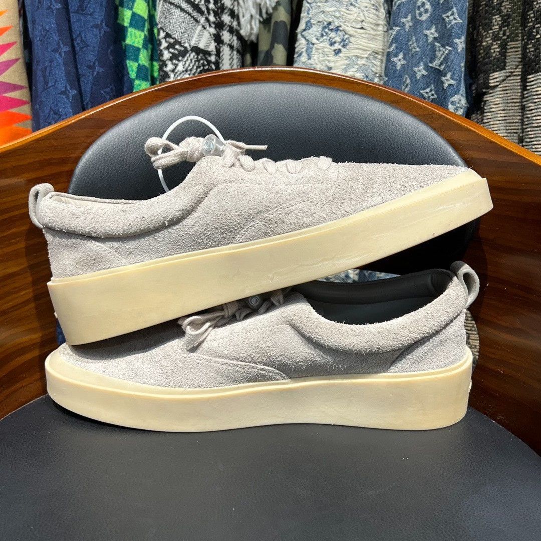 Fear of God Fear of God Retro Gray Lowtop Sneakers 10 Men Size US 10 / EU 43 - 7 Thumbnail