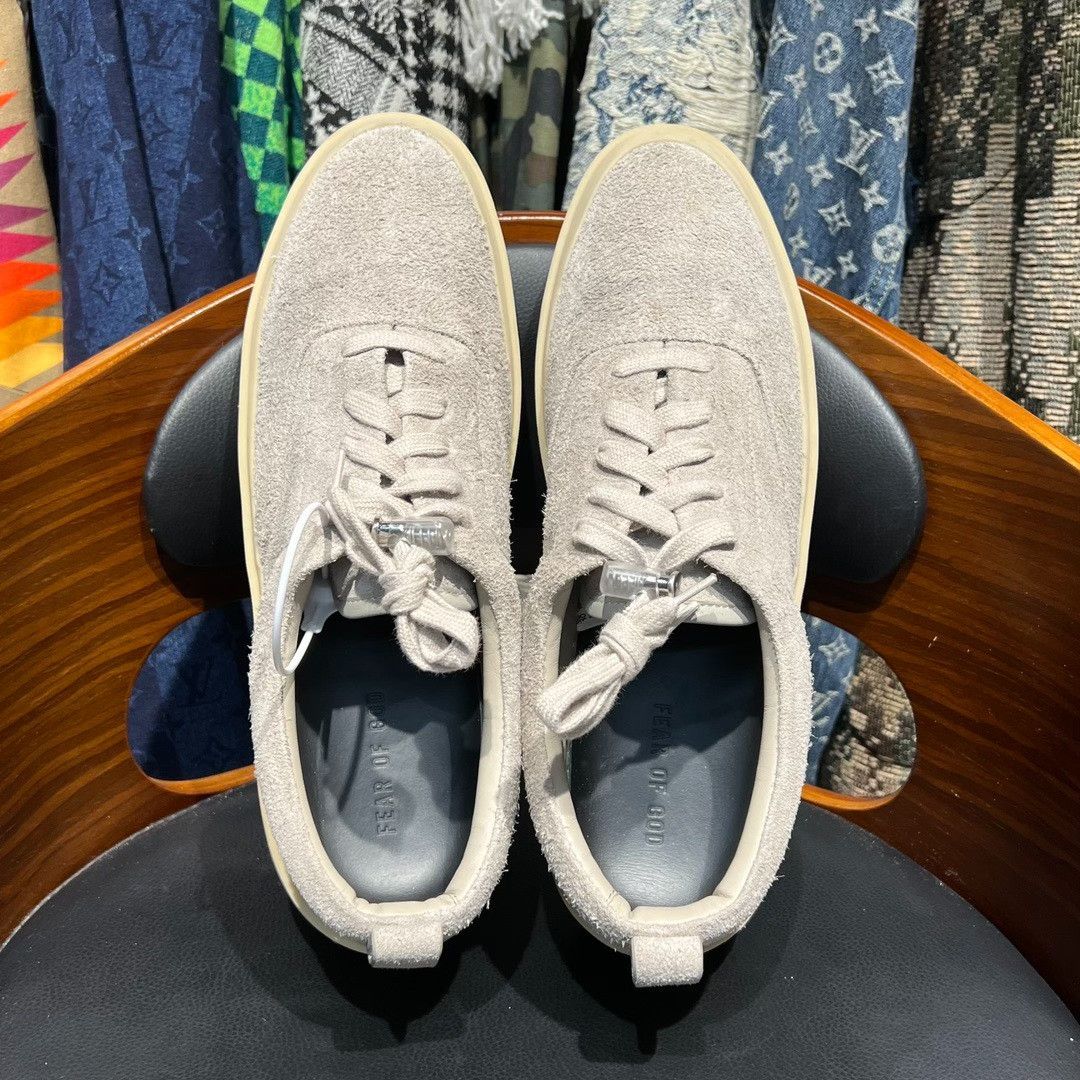 Fear of God Fear of God Retro Gray Lowtop Sneakers 10 Men Size US 10 / EU 43 - 5 Thumbnail