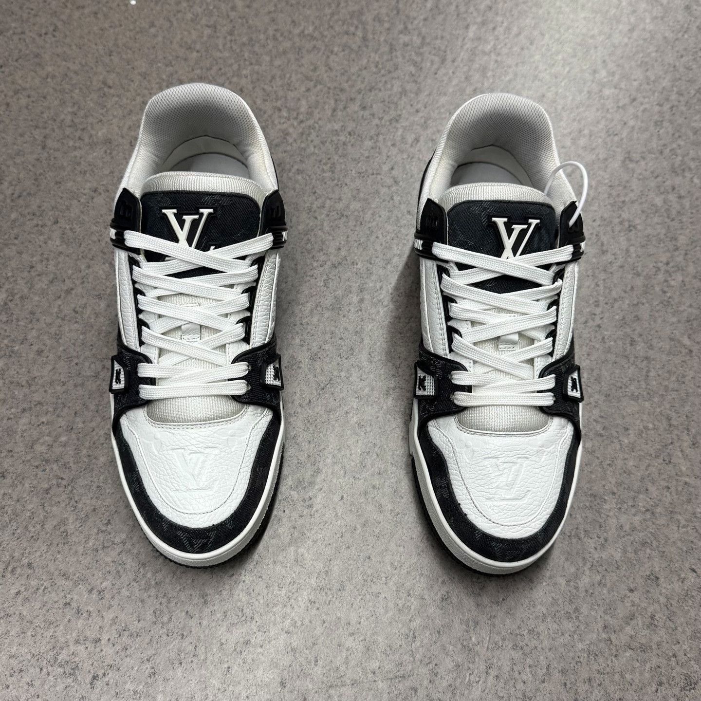 Louis Vuitton Louis Vuitton Training Denim Black Lowtop Sneakers 7.5 Men Size US 7.5 / EU 40-41 - 5 Thumbnail