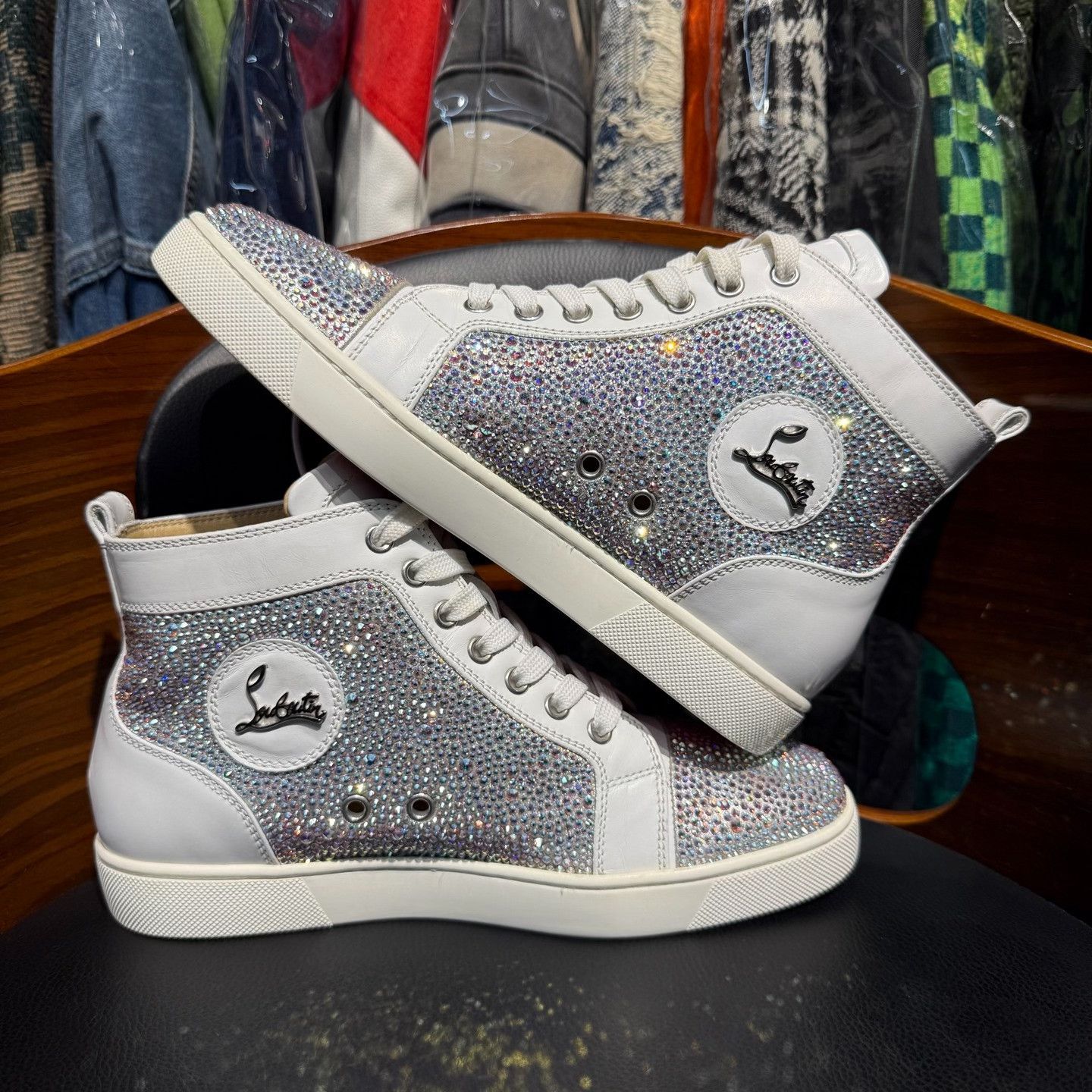 Christian Louboutin Christian Louboutin Multi Hitop Sneakers us_7-5 Women Size US 7.5 / IT 37.5 - 7 Thumbnail