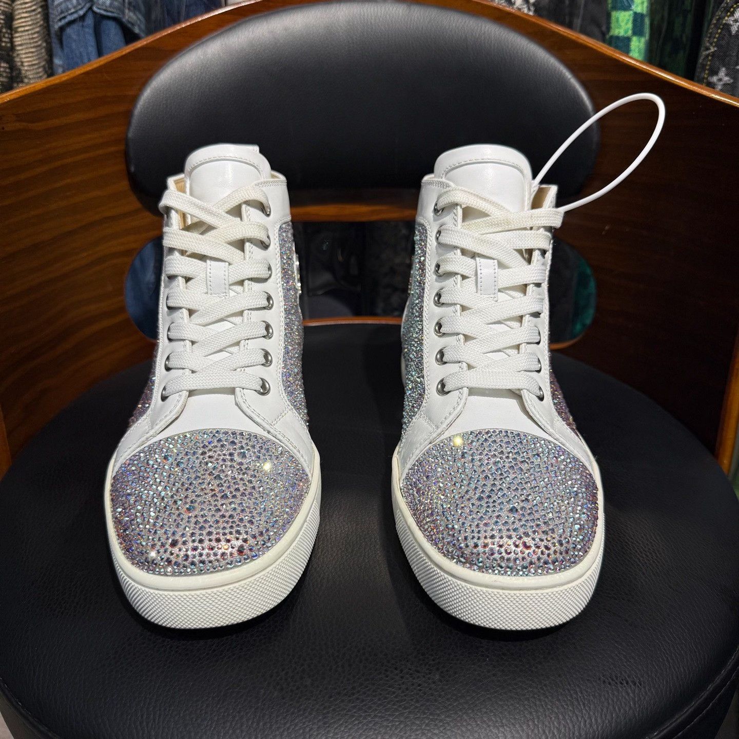 Christian Louboutin Christian Louboutin Multi Hitop Sneakers us_7-5 Women Size US 7.5 / IT 37.5 - 2 Thumbnail