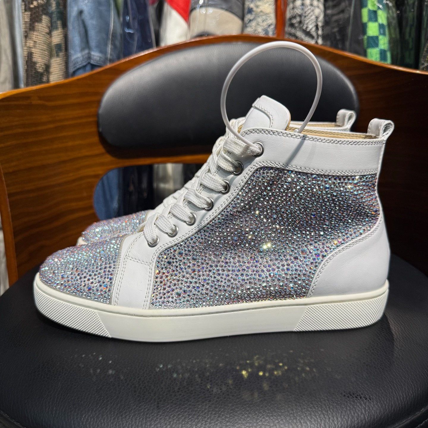 Christian Louboutin Christian Louboutin Multi Hitop Sneakers us_7-5 Women Size US 7.5 / IT 37.5 - 6 Thumbnail