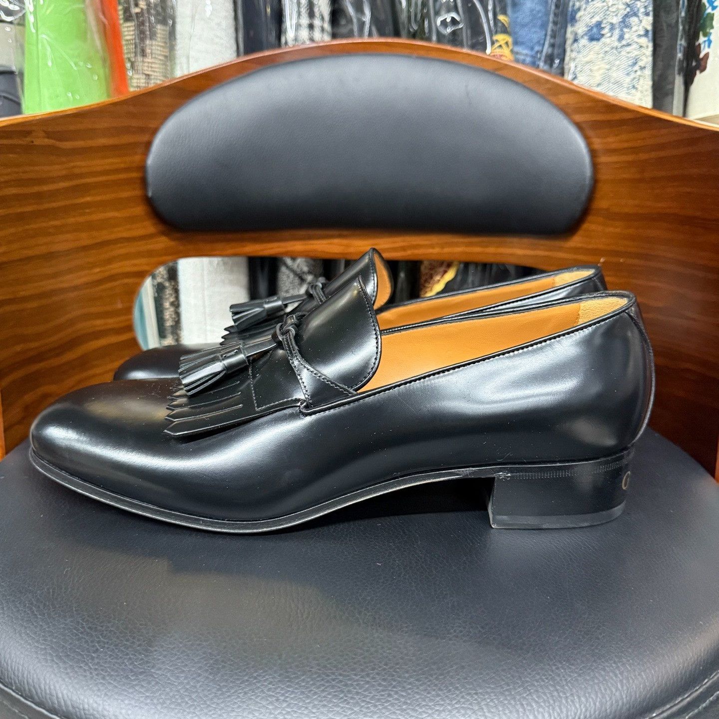 Gucci Gucci Formal Black Lowtop Sneakers 42 Men Size US 9 / EU 42 - 6 Thumbnail