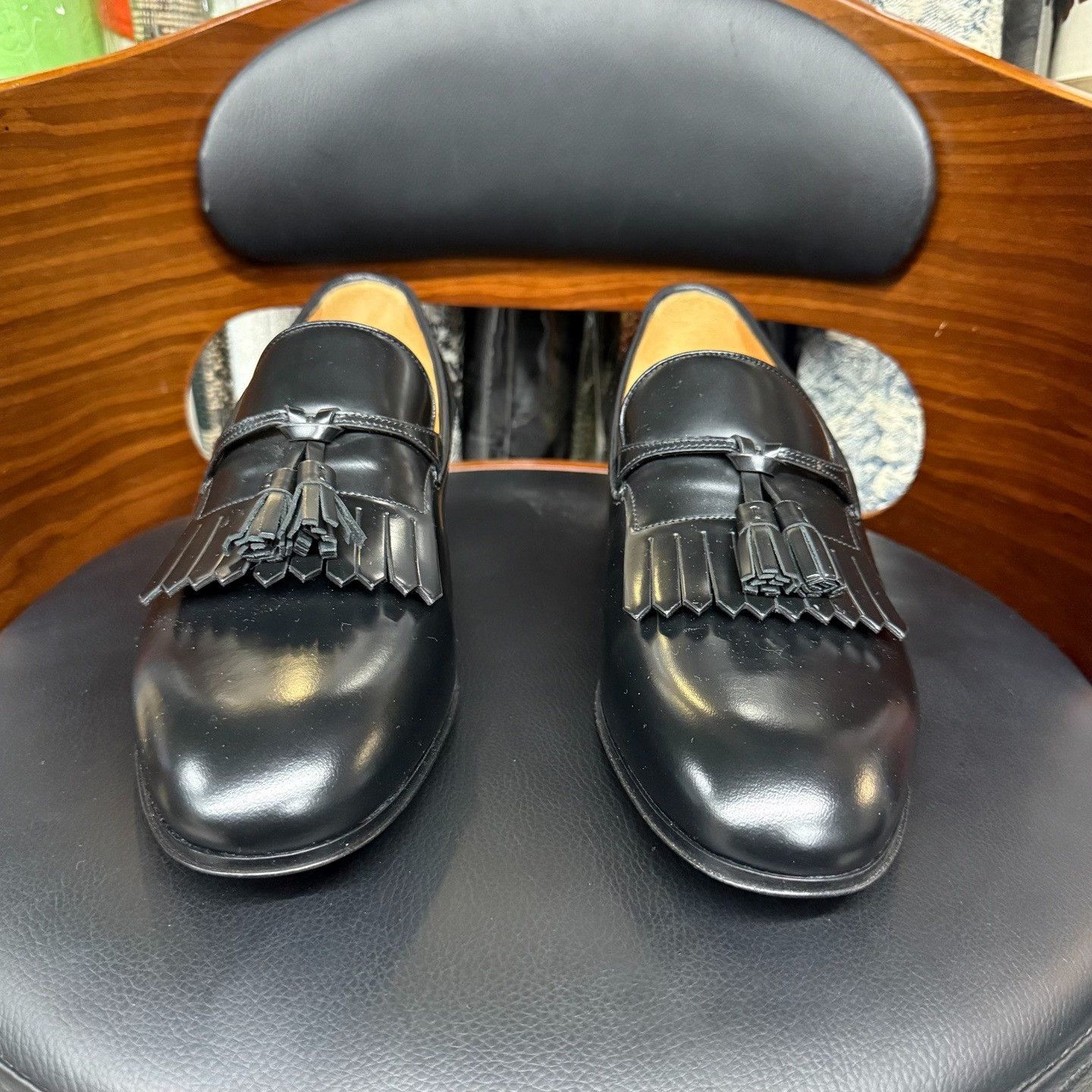 Gucci Gucci Formal Black Lowtop Sneakers 42 Men Size US 9 / EU 42 - 2 Thumbnail