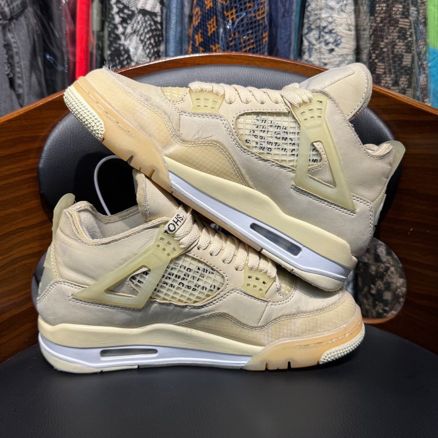 Nike Nike AJ4 Collab White Lowtop Sneakers 6 Men Size US 6 / EU 39 - 7 Thumbnail