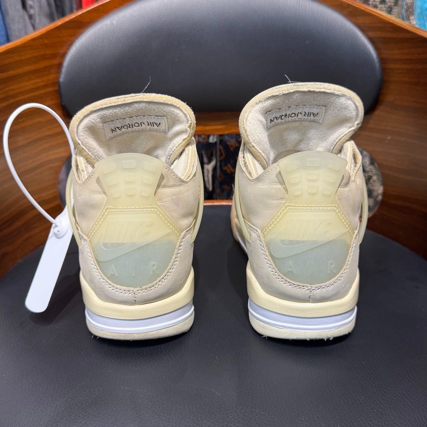 Nike Nike AJ4 Collab White Lowtop Sneakers 6 Men Size US 6 / EU 39 - 3 Thumbnail