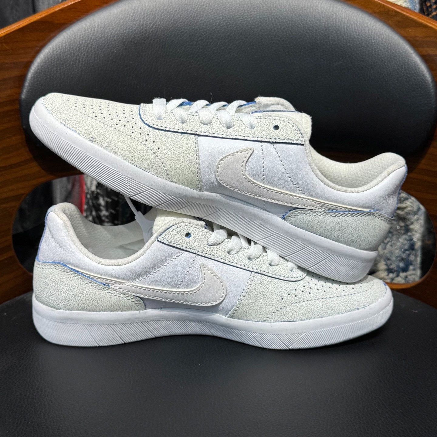 Nike Nike Blue Lowtop Sneakers 5 Men Size US 5 / EU 37 - 7 Thumbnail