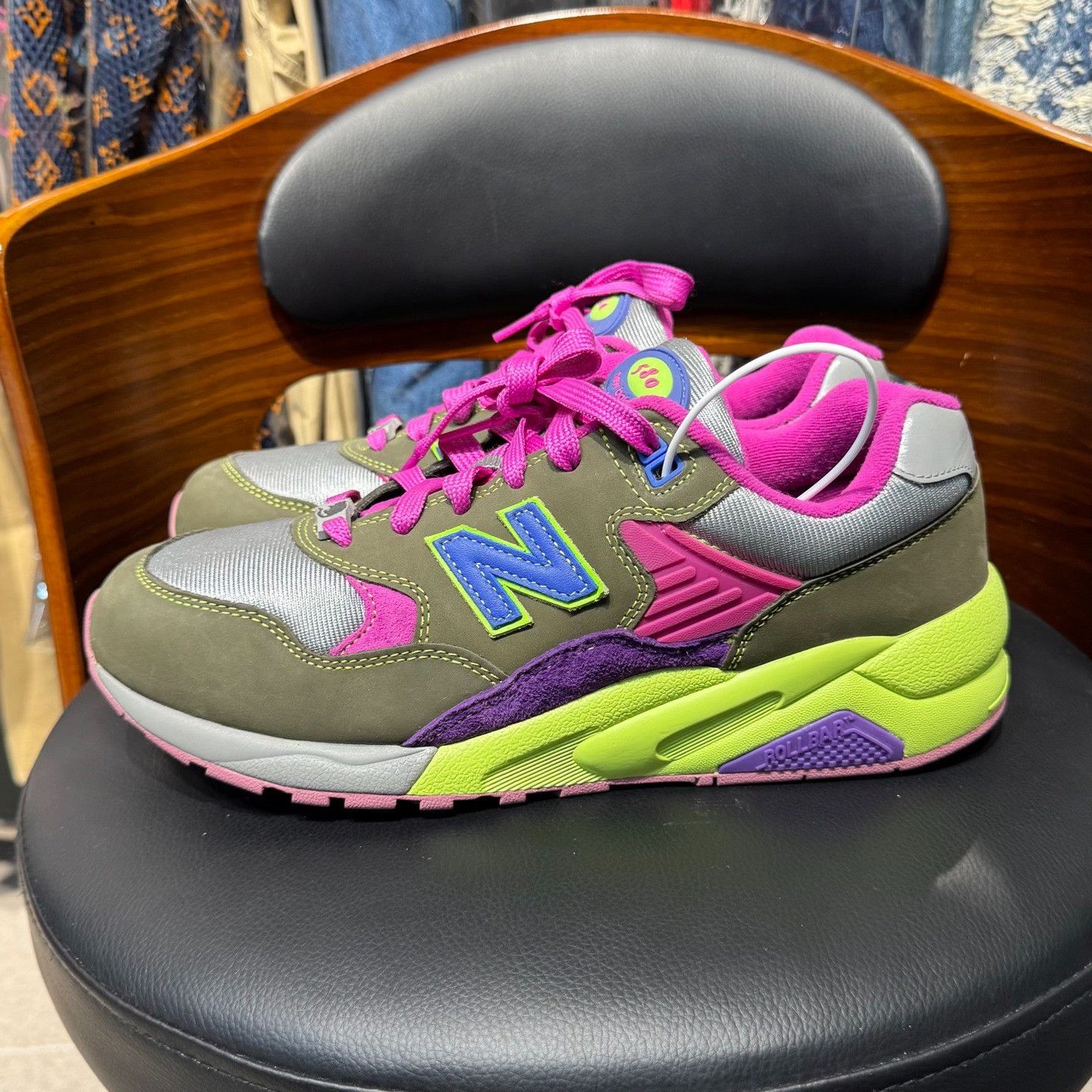 New Balance New Balance Collab Purple Lowtop Sneakers 10.5 Men Size US 10.5 / EU 43-44 - 6 Thumbnail