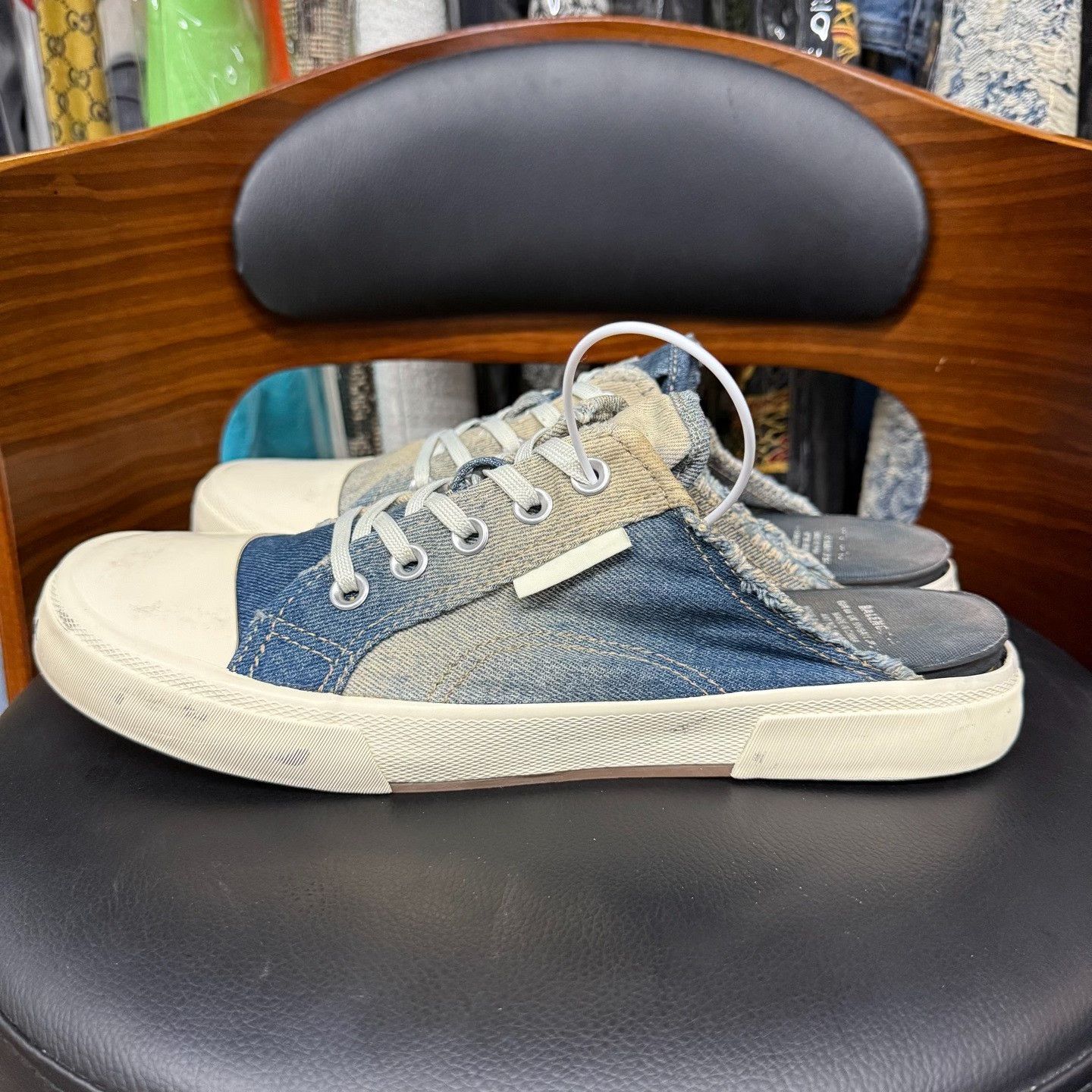 Balenciaga Balenciaga Denim Sandals 10.5 Men Size US 10.5 / EU 43-44 - 6 Thumbnail