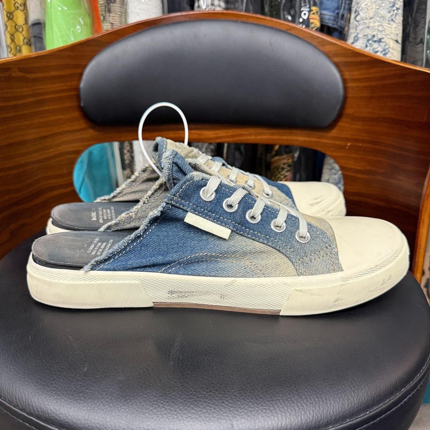 Balenciaga Balenciaga Denim Sandals 10.5 Men Size US 10.5 / EU 43-44 - 4 Thumbnail