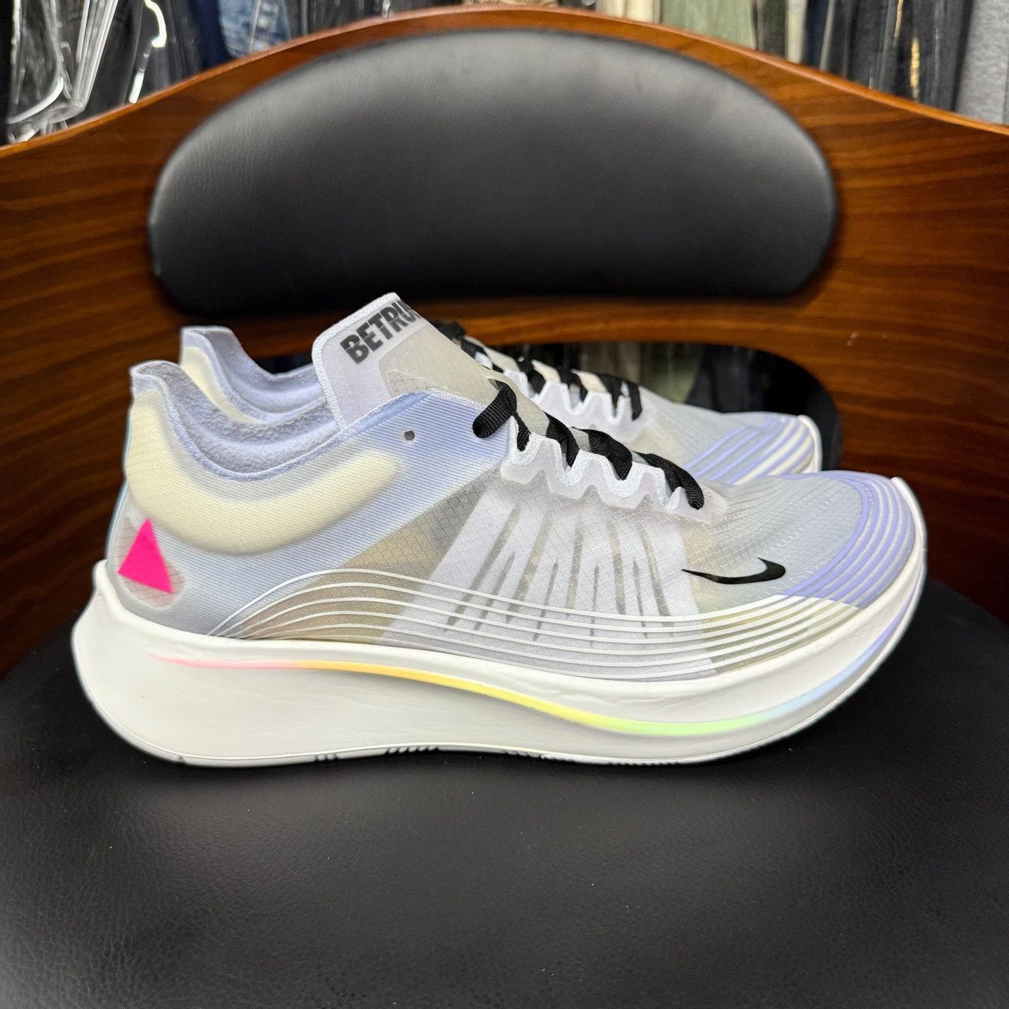 Nike Nike ZOOM FLY1 Rainbow Multi Lowtop Sneakers 8.5 Men Size US 8.5 / EU 41-42 - 4 Thumbnail