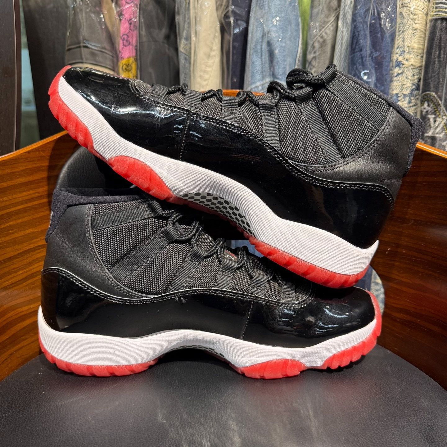 Nike Nike AJ11 Black Lowtop Sneakers 44.5 Men Size US 11 / EU 44 - 7 Thumbnail