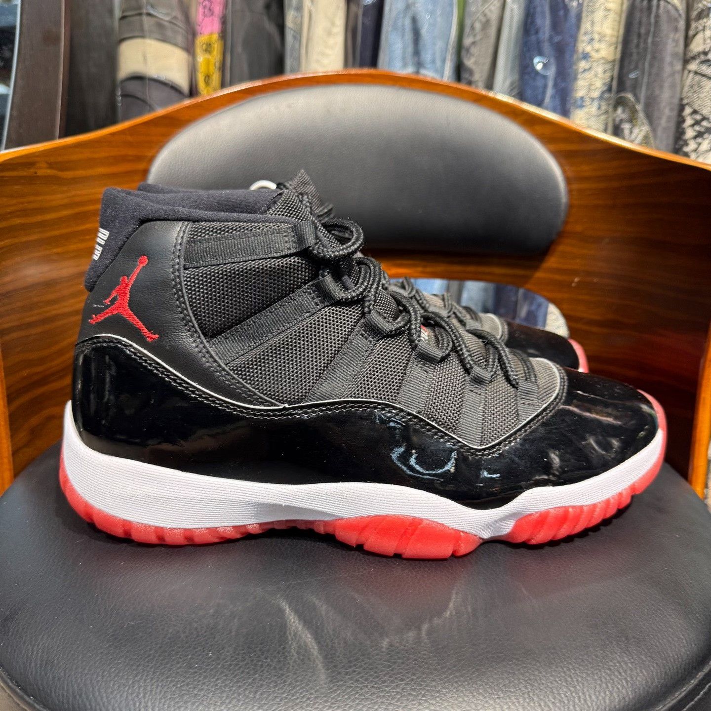 Nike Nike AJ11 Black Lowtop Sneakers 44.5 Men Size US 11 / EU 44 - 4 Thumbnail