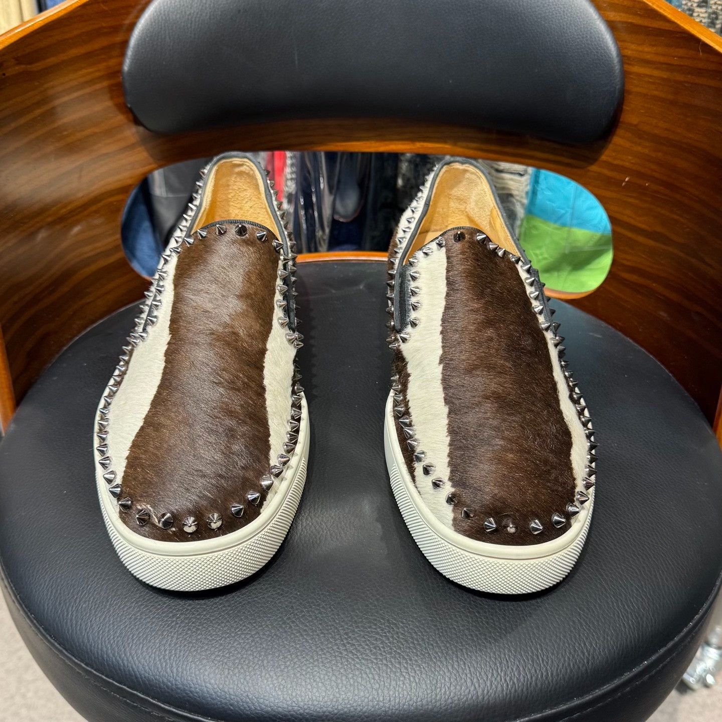 Christian Louboutin Christian Louboutin Red Lowtop Sneakers 44 Men Size US 10.5 / EU 43-44 - 2 Thumbnail