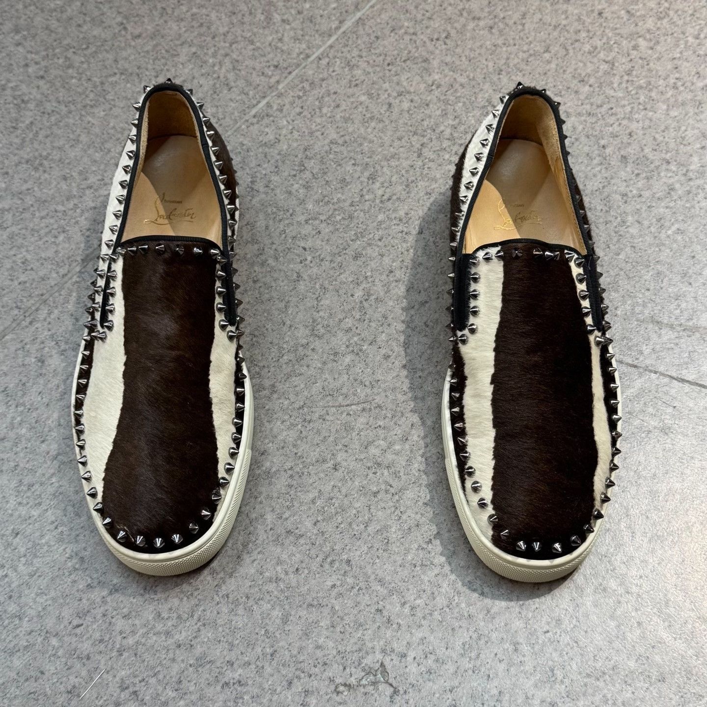 Christian Louboutin Christian Louboutin Red Lowtop Sneakers 44 Men Size US 10.5 / EU 43-44 - 5 Thumbnail