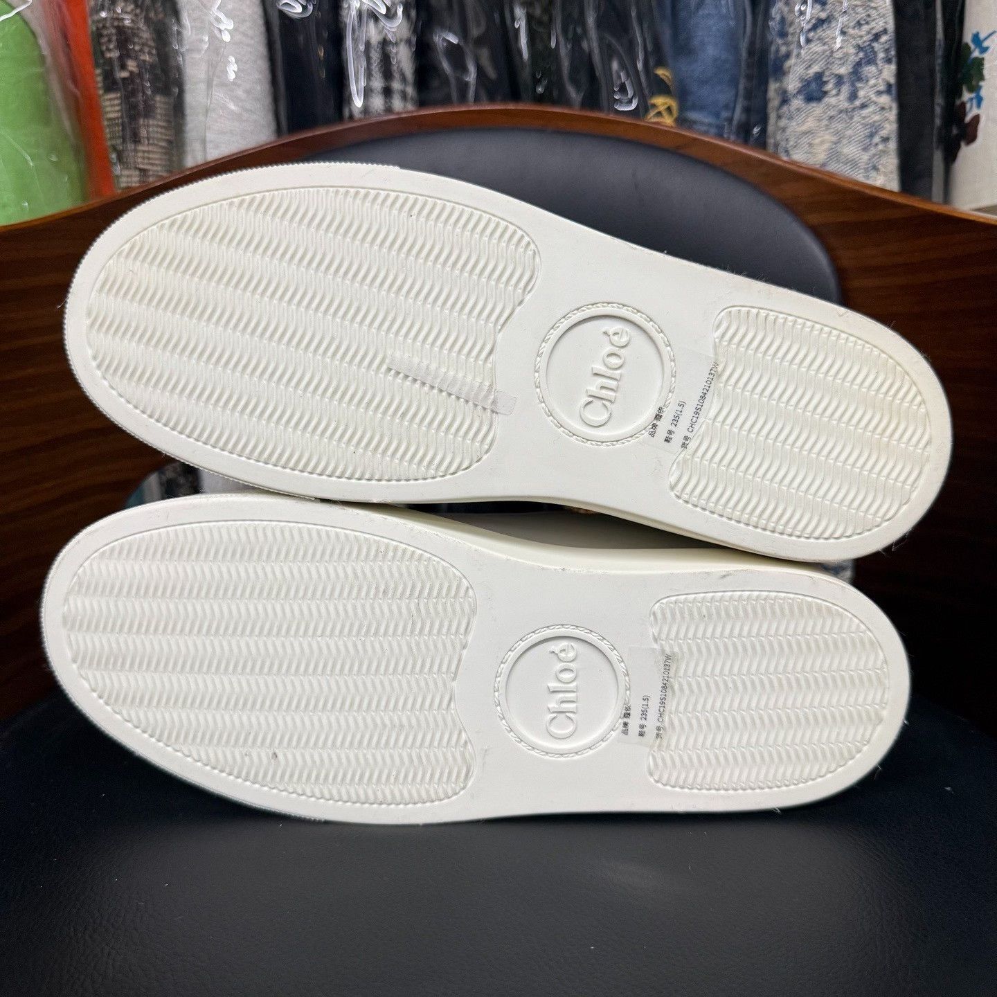Other Other White Lowtop Sneakers 37 Women Size US 6.5 / IT 36.5 - 9 Thumbnail