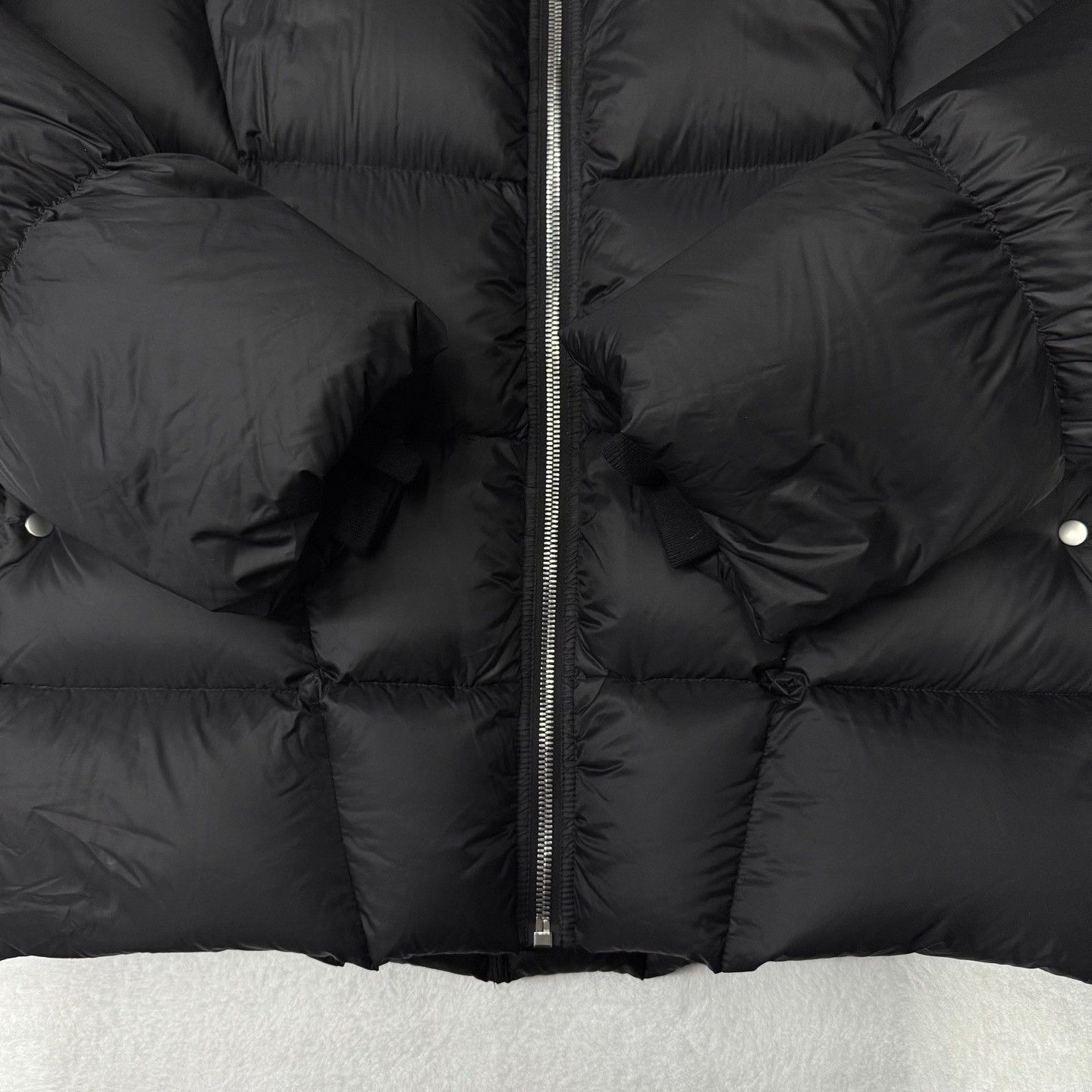 Rick Owens Rick Owens Down Black Heavy Coat 50 Men Size US XL / EU 56 / 4 - 2 Thumbnail
