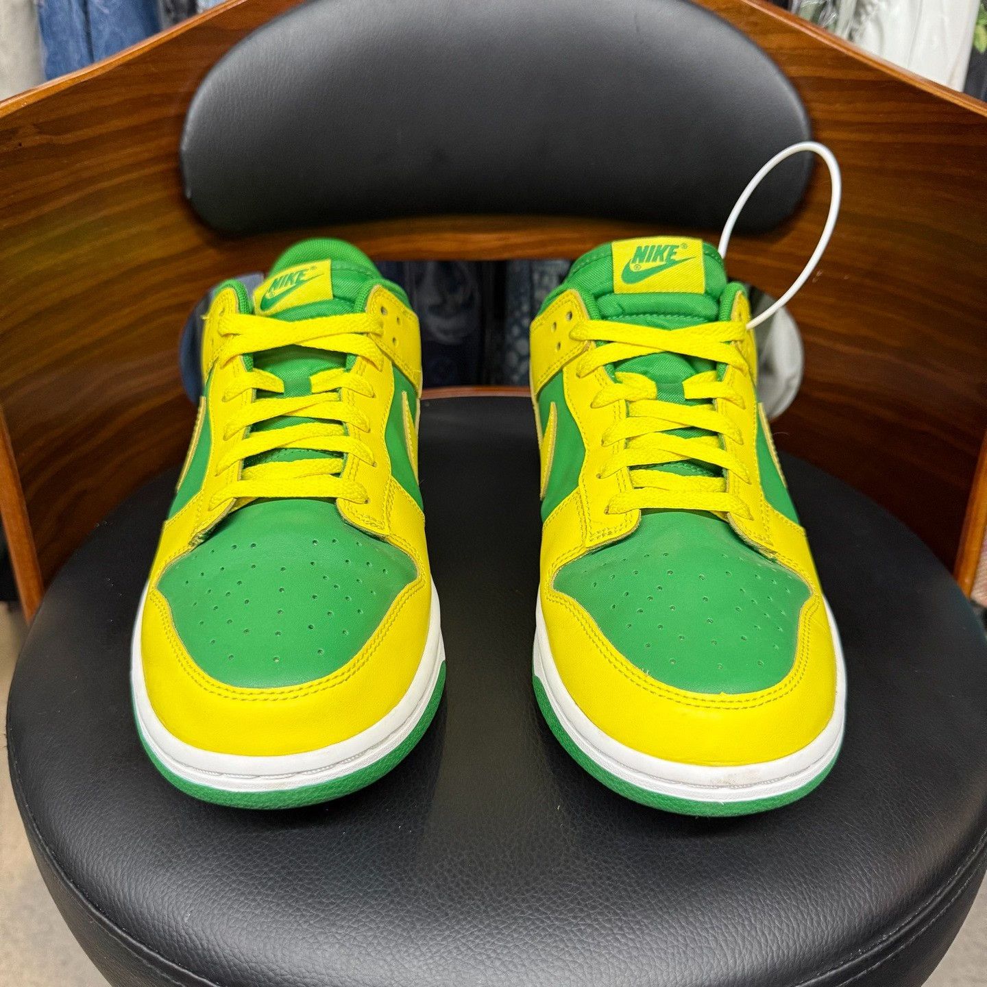 Nike Nike DUNK Yellow Lowtop Sneakers 44.5 Men Size US 11 / EU 44 - 2 Thumbnail
