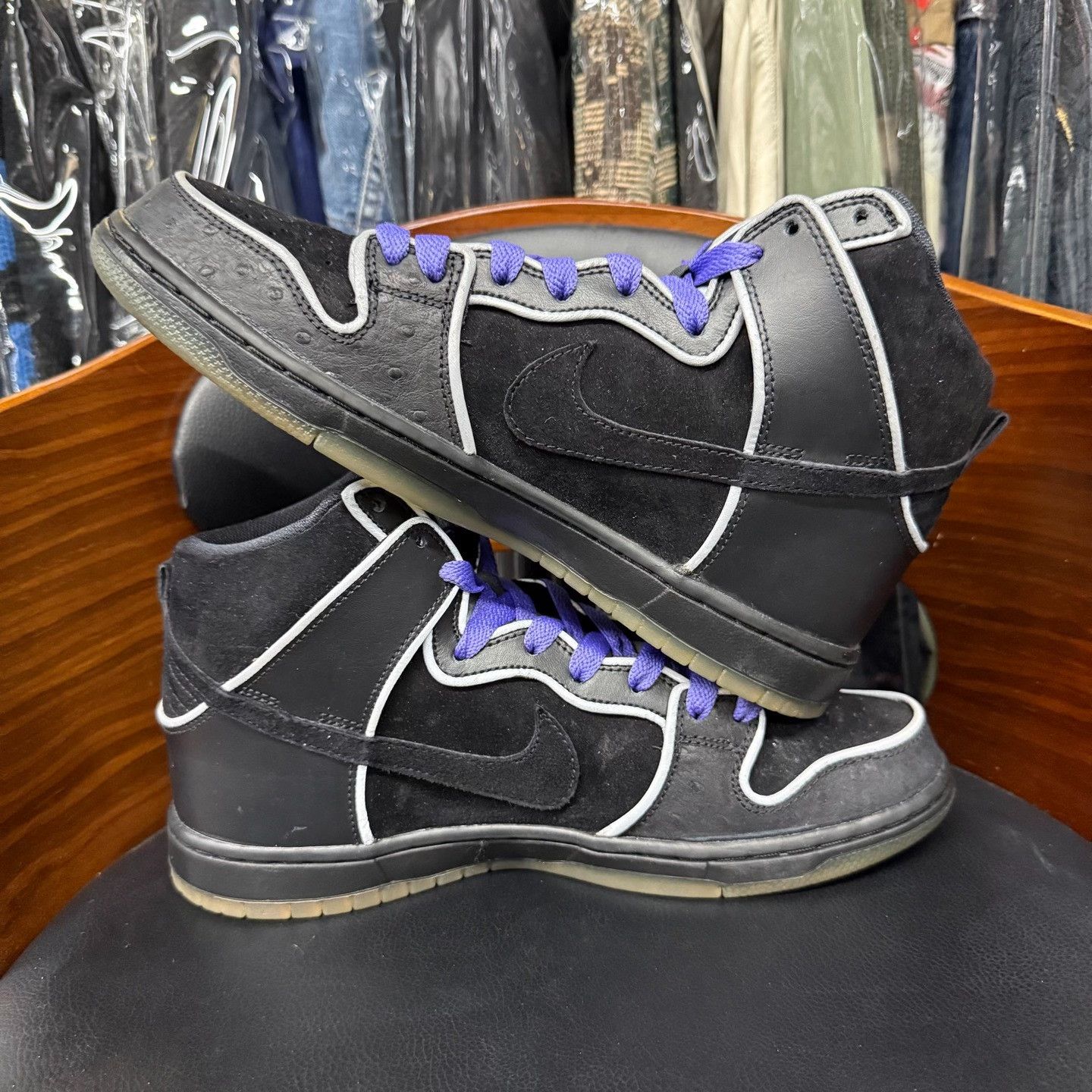 Nike Nike DUNK Purple Lowtop Sneakers 42 Men Size US 9 / EU 42 - 7 Thumbnail