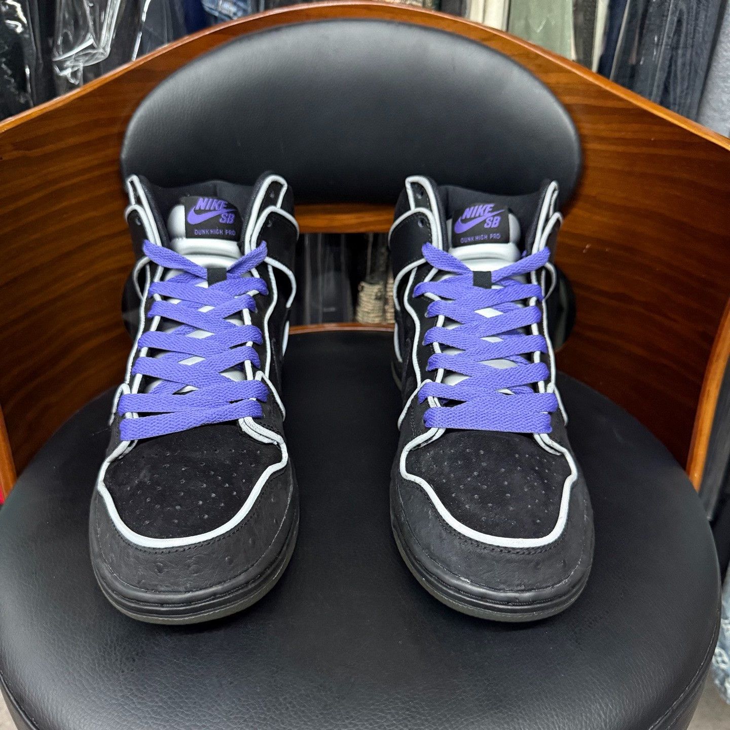 Nike Nike DUNK Purple Lowtop Sneakers 42 Men Size US 9 / EU 42 - 2 Thumbnail