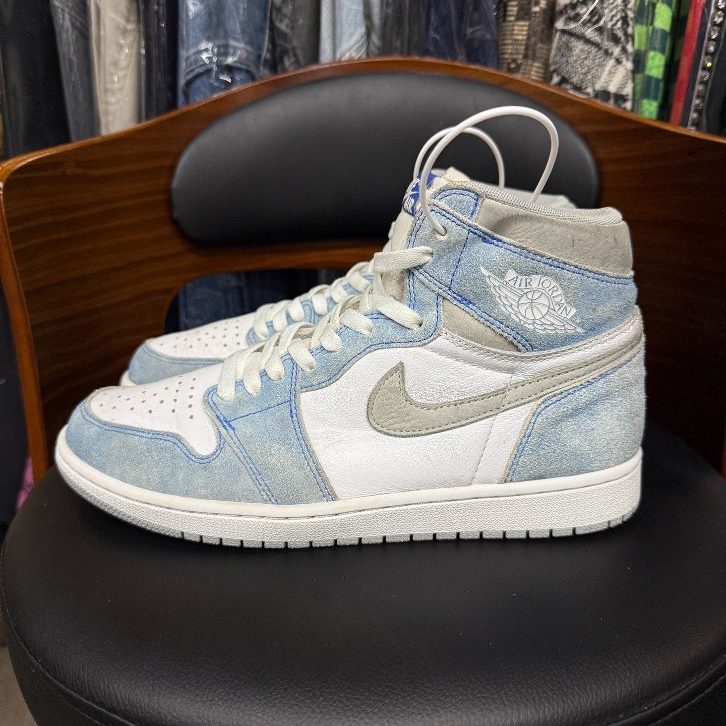 Nike Nike AJ1 Blue Lowtop Sneakers 44 Men Size US 10.5 / EU 43-44 - 6 Thumbnail