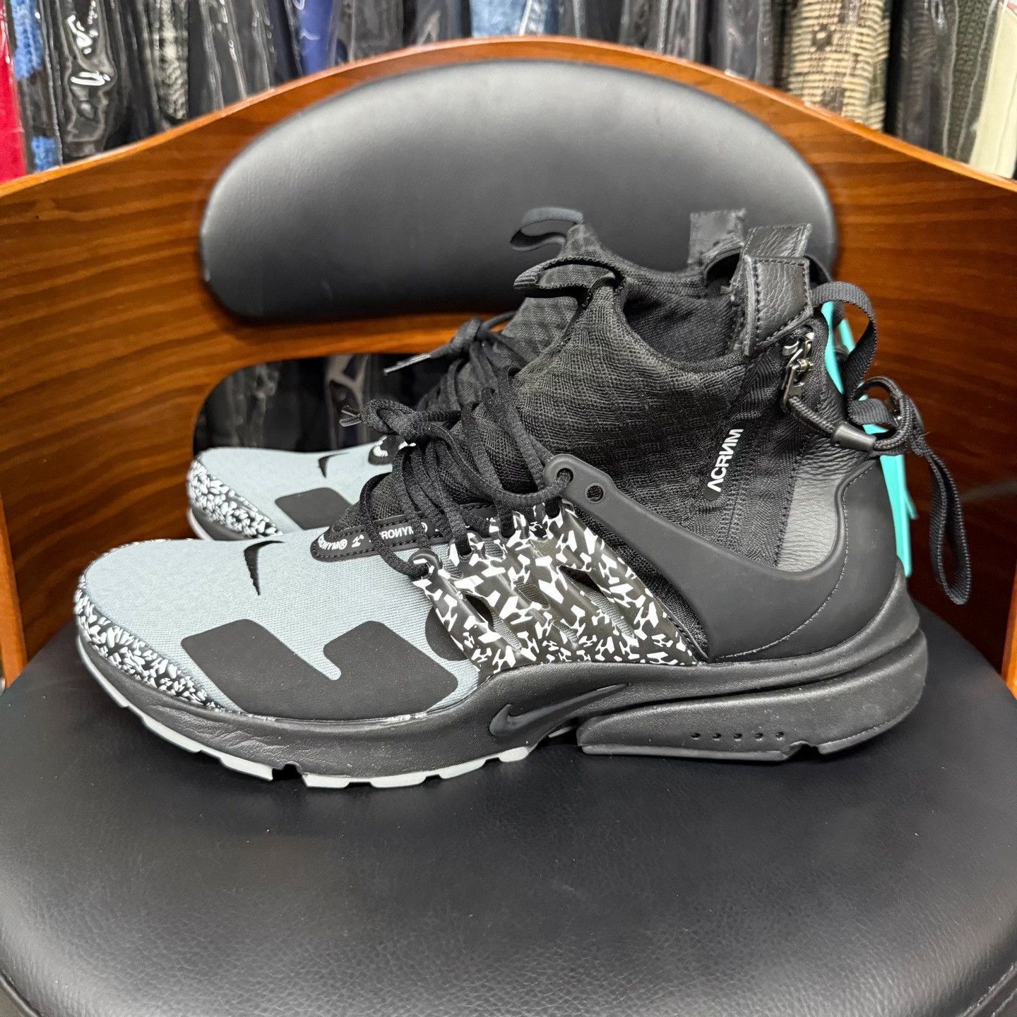 Nike Nike Collab Limited Black Hitop Sneakers 42 Men Size US 9 / EU 42 - 6 Thumbnail