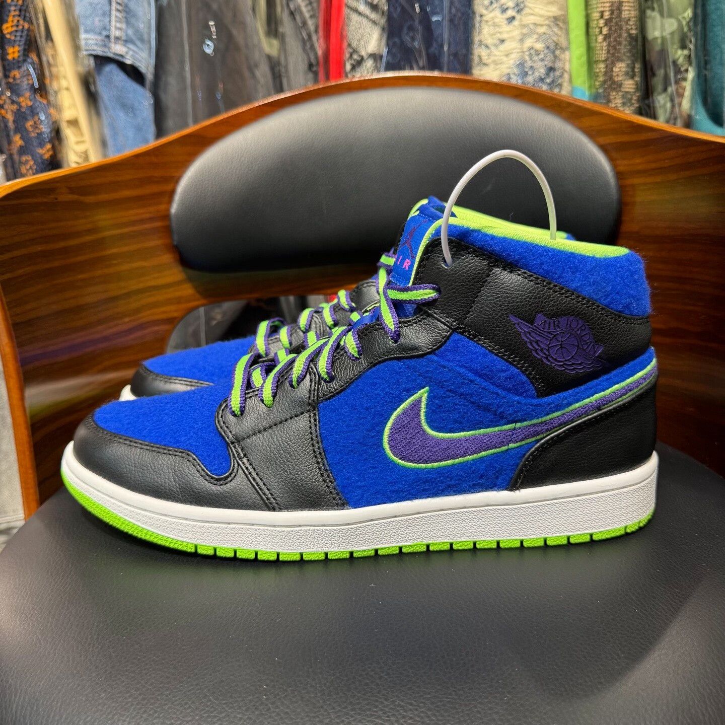 Nike Nike AJ1 Blue Lowtop Sneakers 44.5 Men Size US 11 / EU 44 - 6 Thumbnail