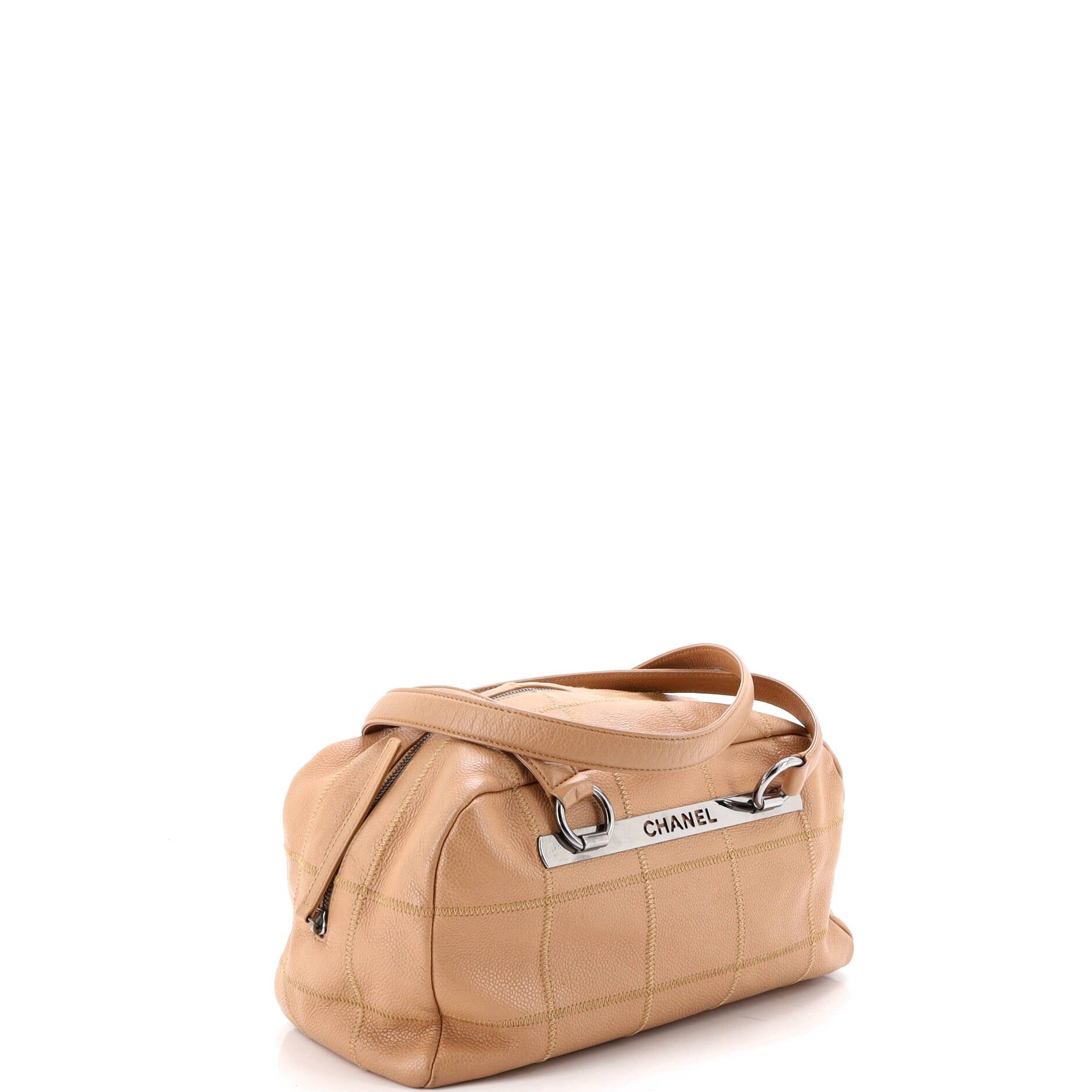 Chanel Square Stitch Bowler Bag Size ONE SIZE - 2 Thumbnail