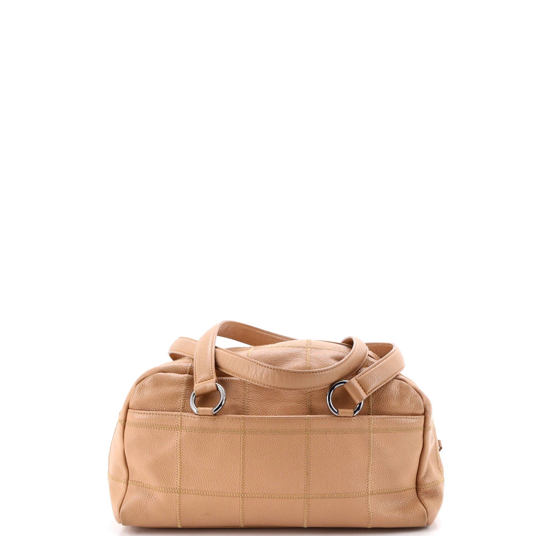 Chanel Square Stitch Bowler Bag Size ONE SIZE - 3 Thumbnail