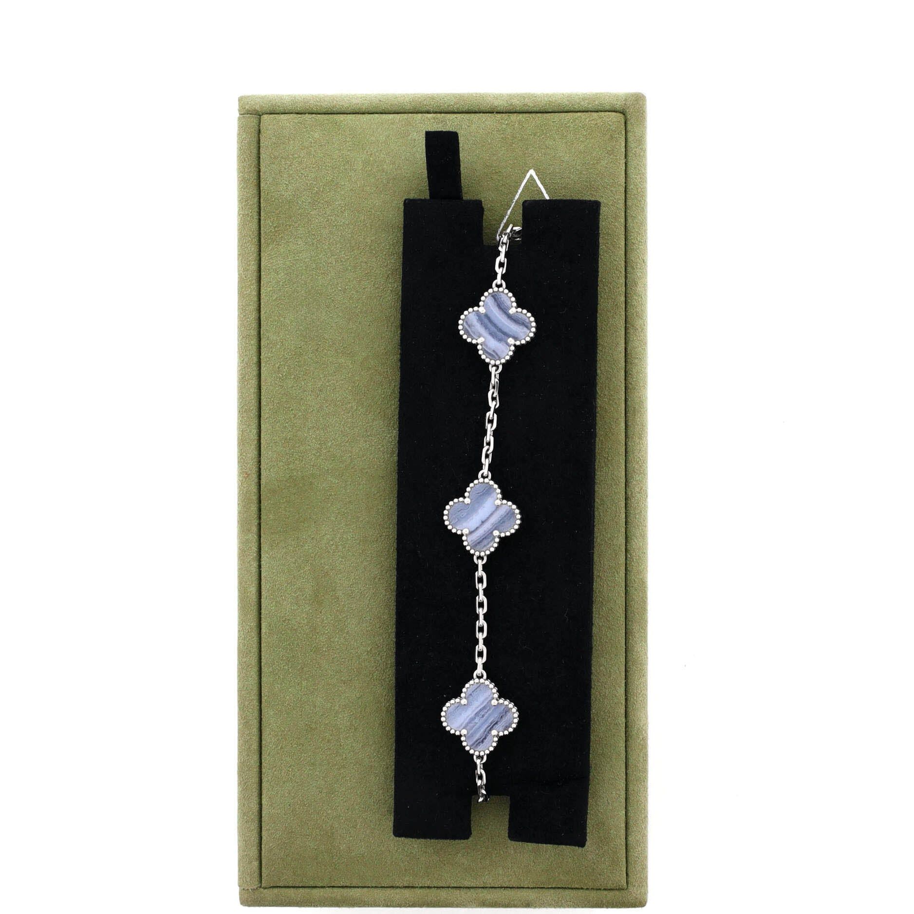 Van Cleef & Arpels Vintage Alhambra 5 Motifs Bracelet Size ONE SIZE - 2 Thumbnail