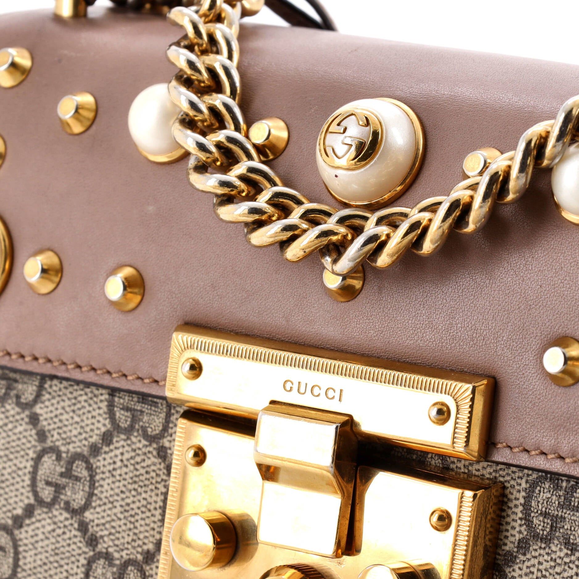 Gucci Pearly Padlock Shoulder Bag Size ONE SIZE - 6 Thumbnail