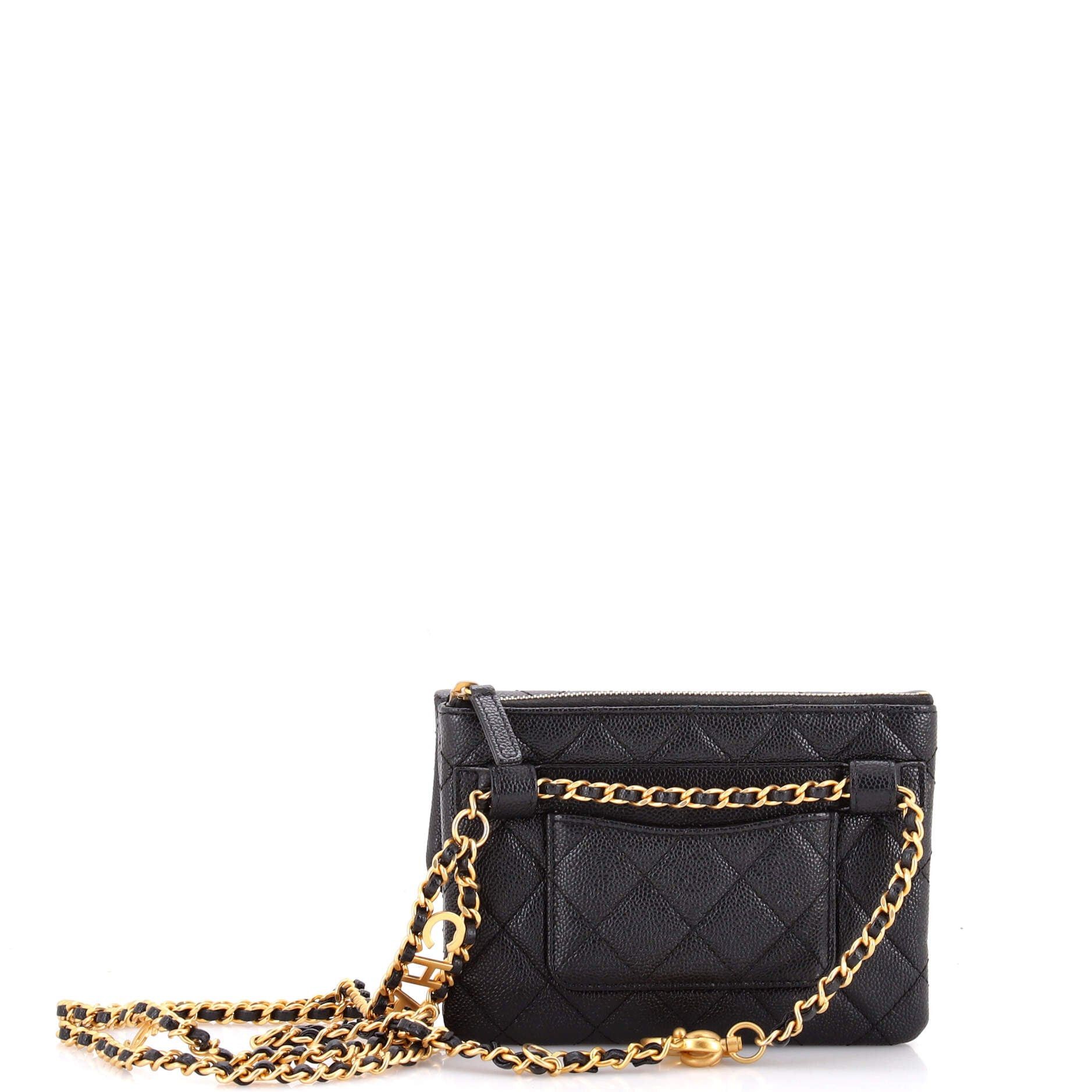 Chanel Pick Me Up Logo Chain Belt Bag Size ONE SIZE - 3 Thumbnail