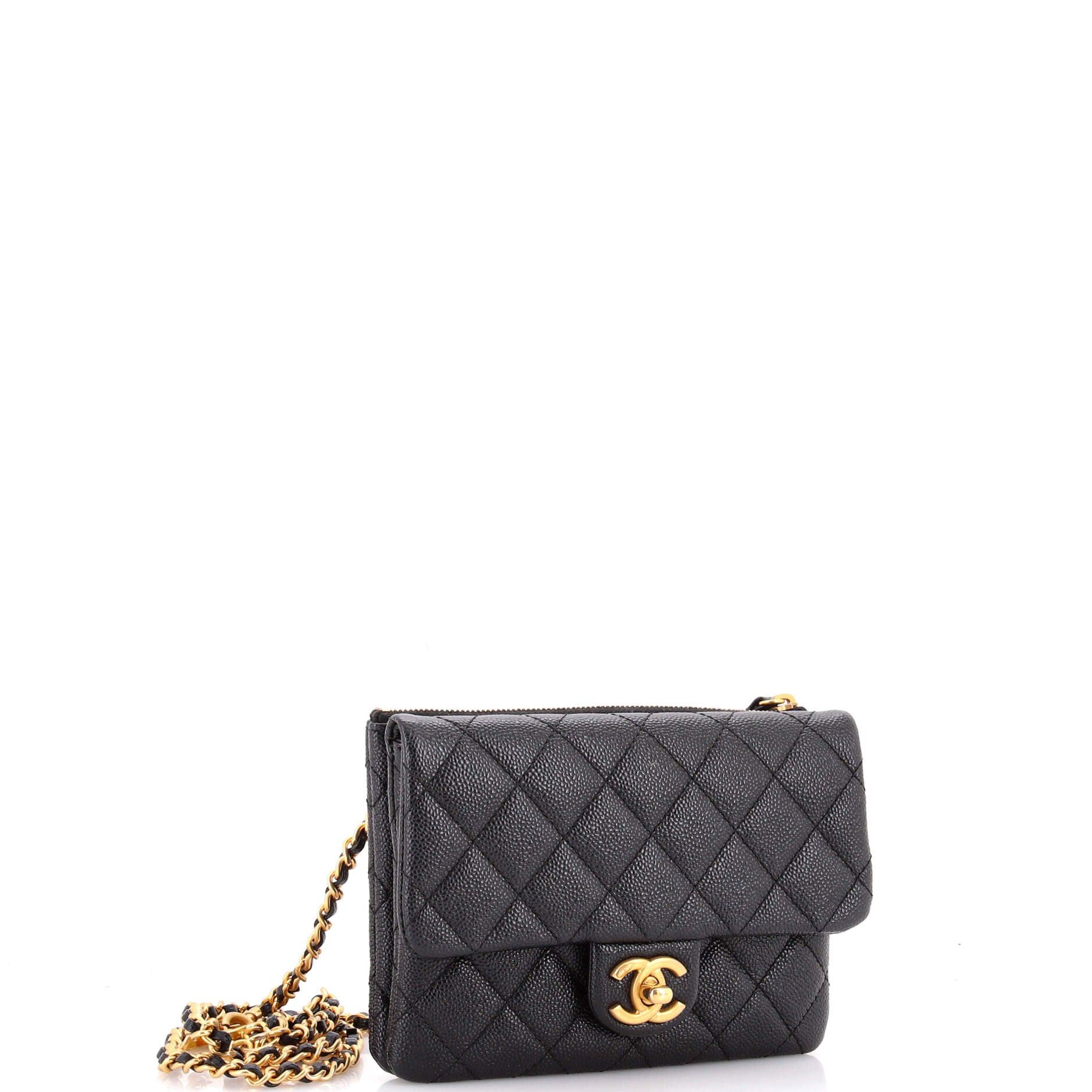 Chanel Pick Me Up Logo Chain Belt Bag Size ONE SIZE - 2 Thumbnail