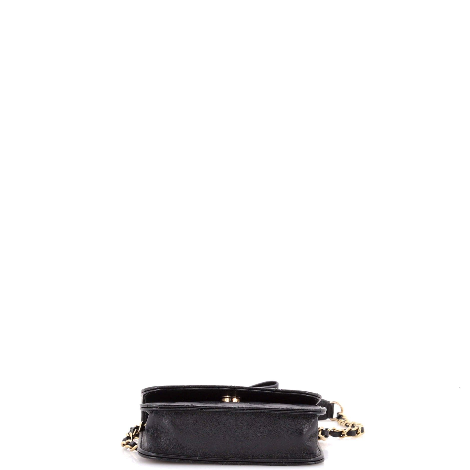 Chanel Bow Strap Card Holder on Chain Size ONE SIZE - 5 Thumbnail