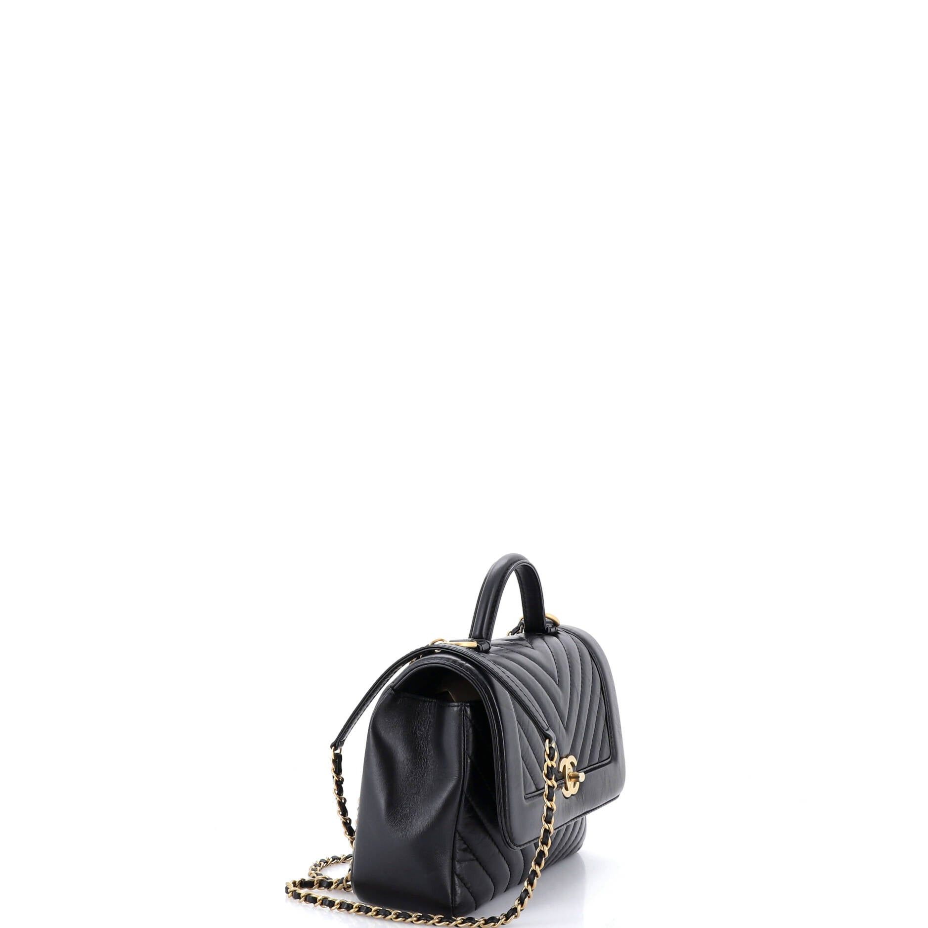 Chanel Top Handle Flap Bag Size ONE SIZE - 2 Thumbnail