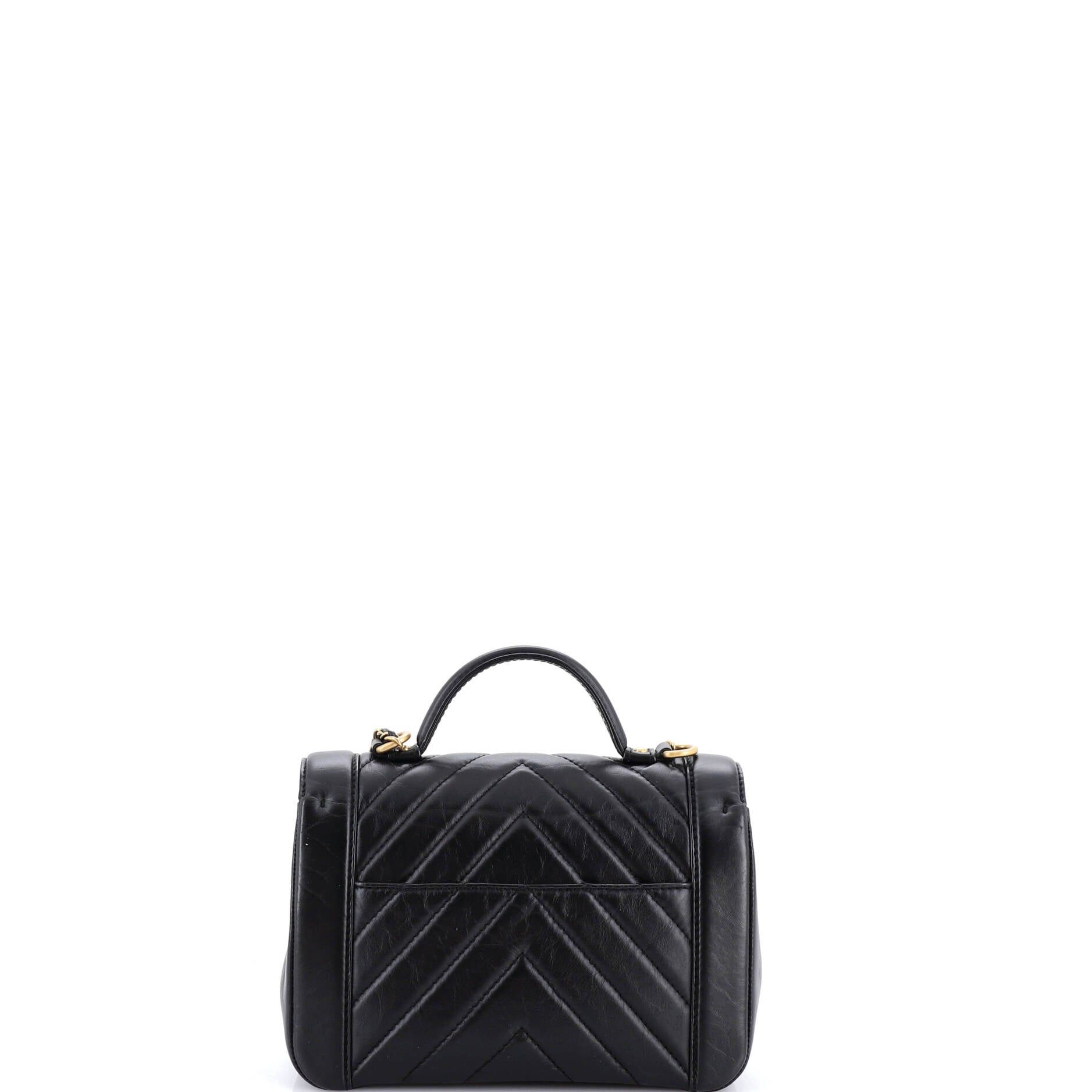 Chanel Top Handle Flap Bag Size ONE SIZE - 3 Thumbnail
