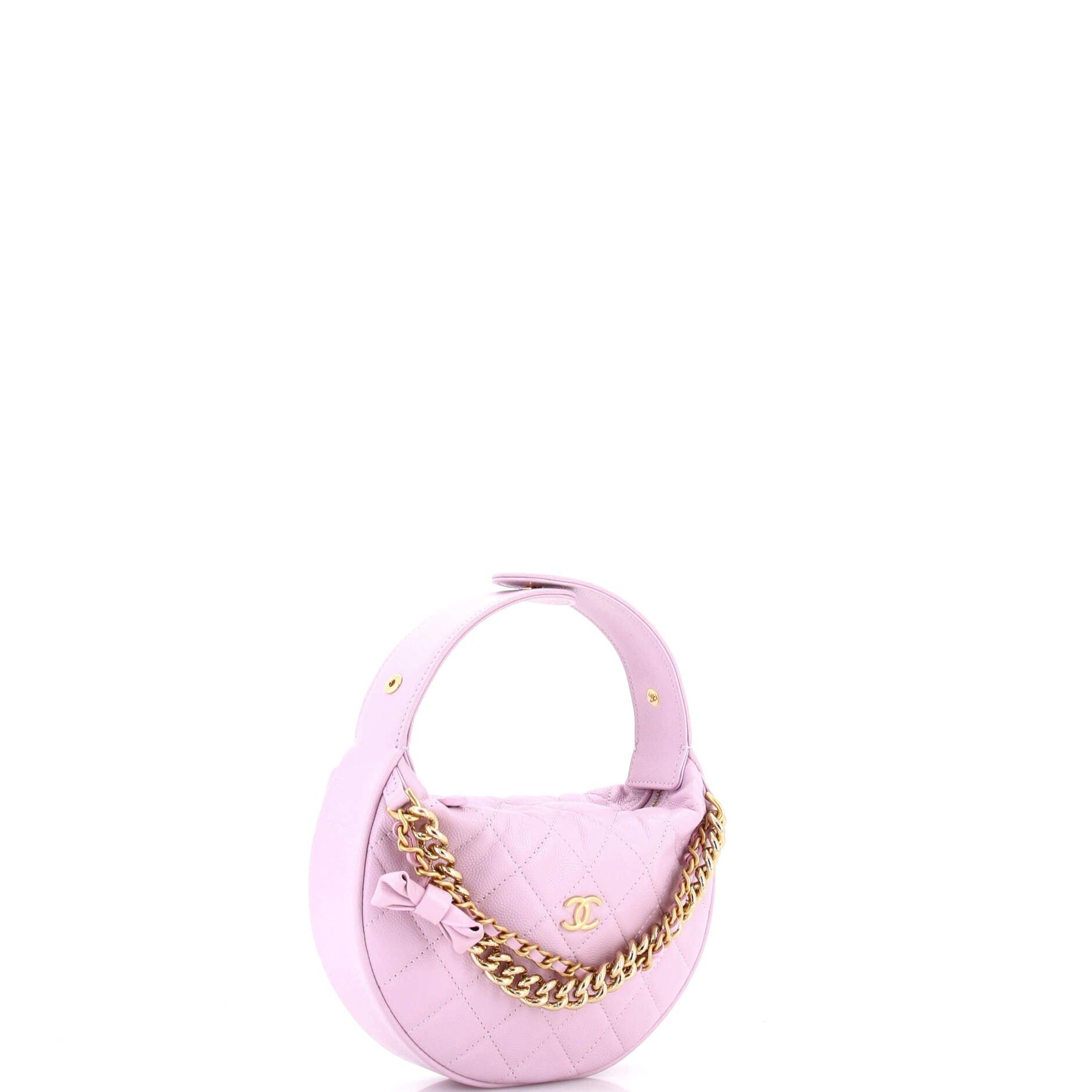 Chanel Double Chain Bow Hobo Pouch Size ONE SIZE - 2 Thumbnail