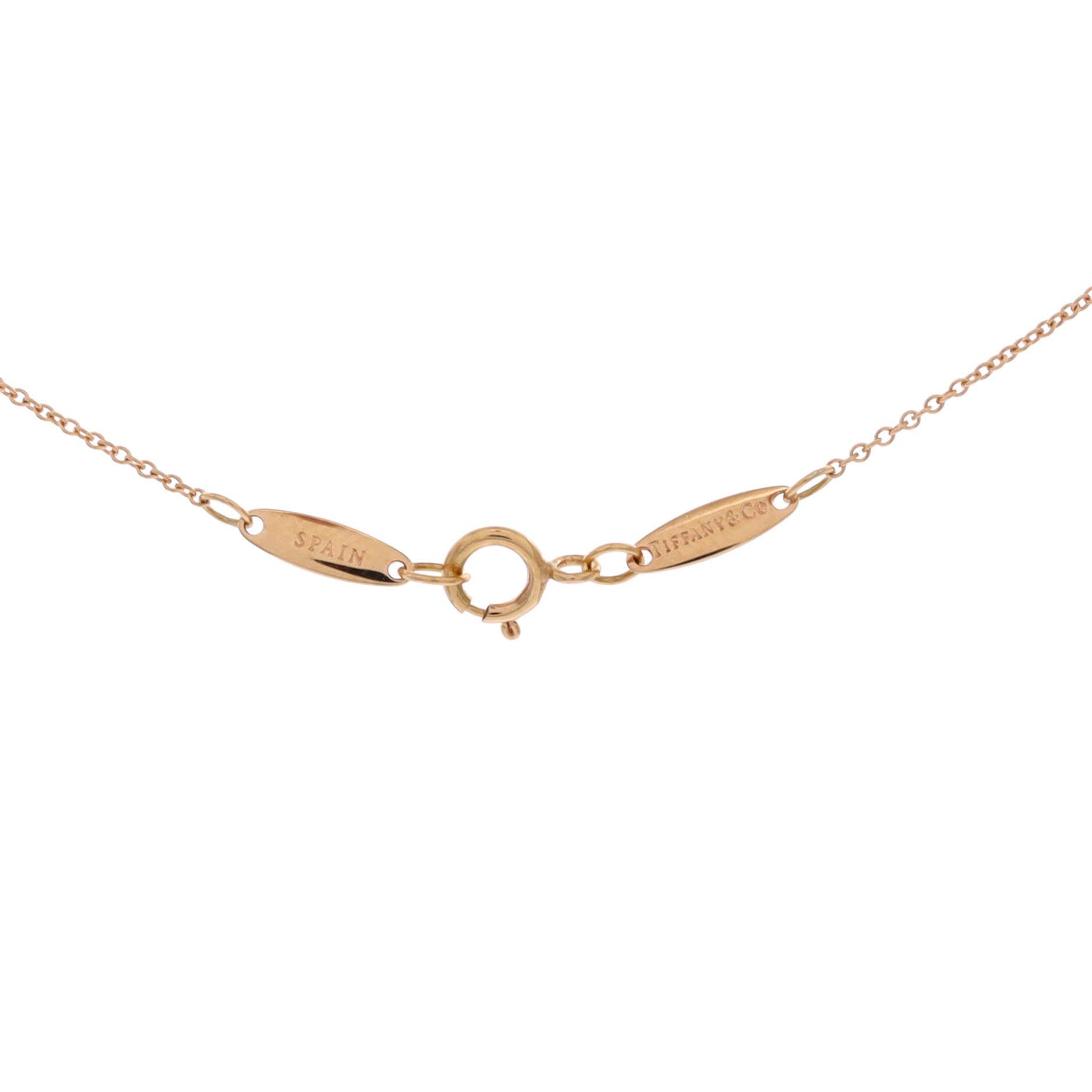 Tiffany & Co. Elsa Peretti Open Heart Pendant Necklace Size ONE SIZE - 3 Thumbnail