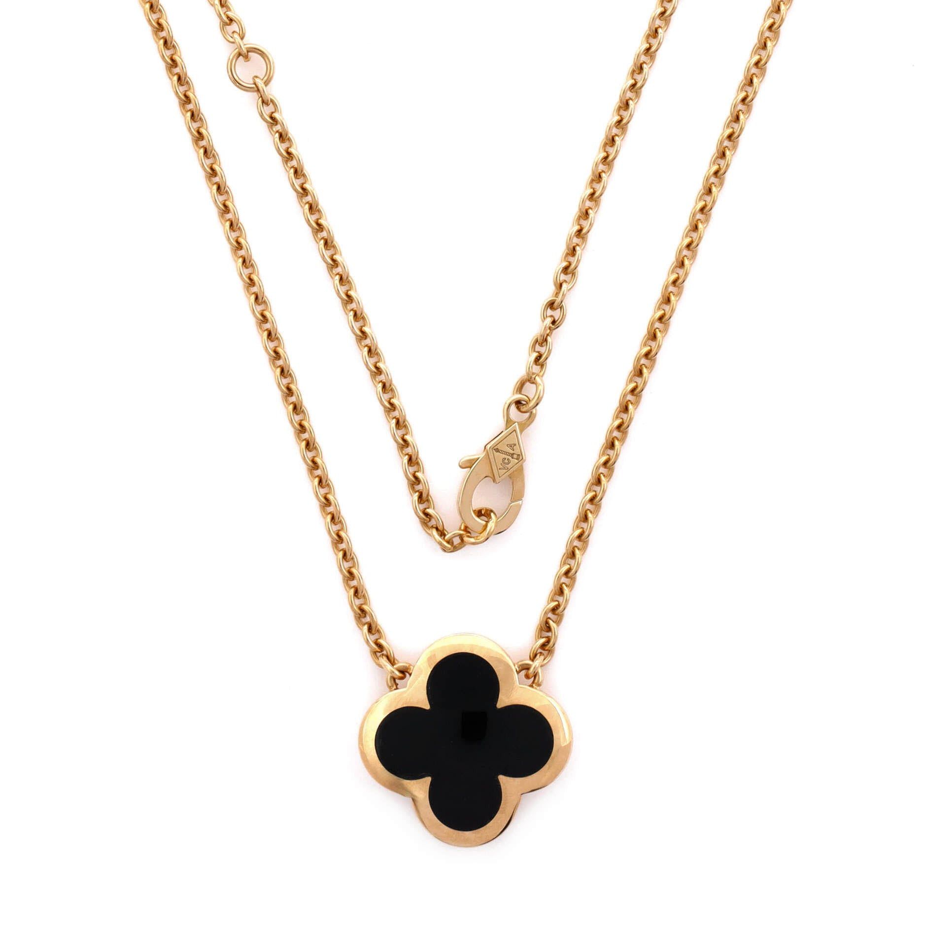 Van Cleef & Arpels Pure Alhambra Pendant Necklace Size ONE SIZE - 2 Thumbnail