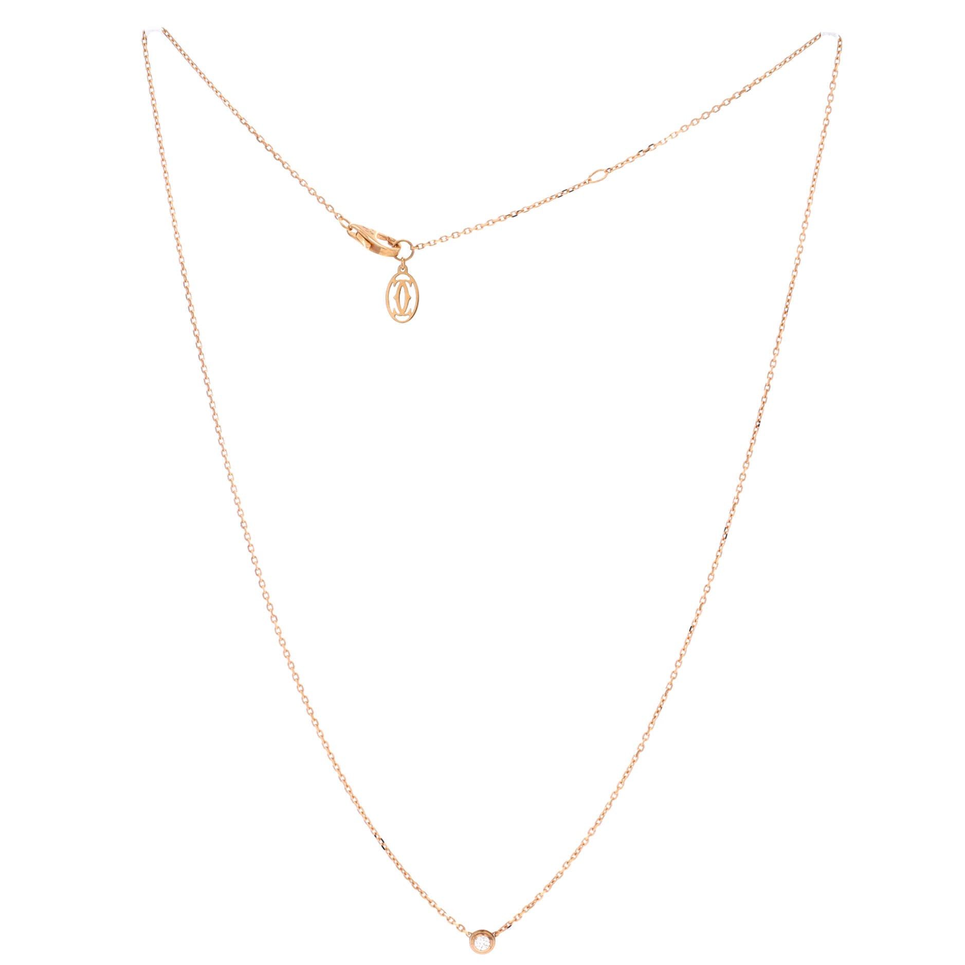 Cartier D'Amour Pendant Necklace Size ONE SIZE - 3 Thumbnail