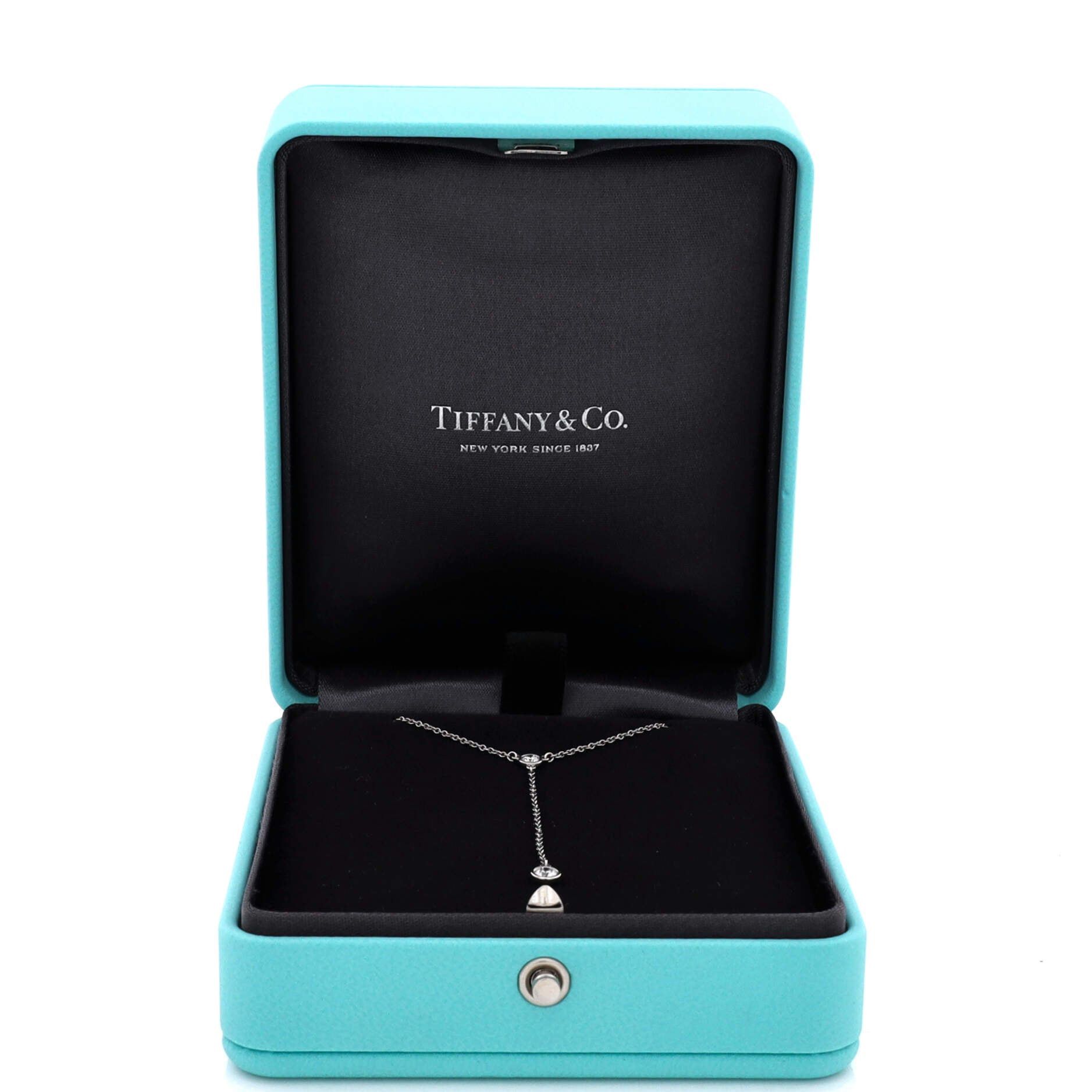 Tiffany & Co. Elsa Peretti Diamonds By The Yard Lariat Necklace Size ONE SIZE - 2 Thumbnail