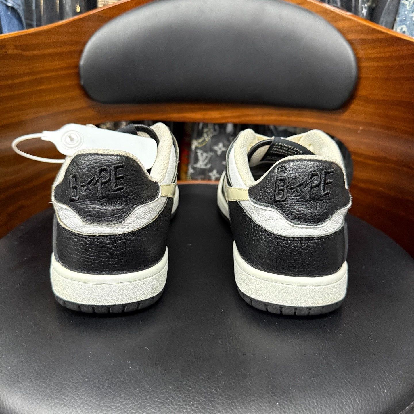 Bape Bape Camo Black Lowtop Sneakers 40 Men Size US 7.5 / EU 40-41 - 3 Thumbnail