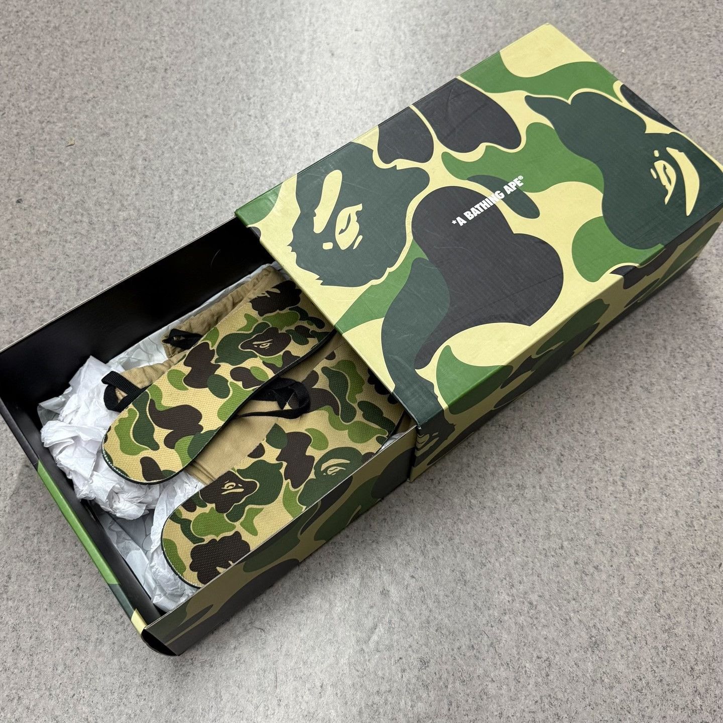 Bape Bape Camo Black Lowtop Sneakers 40 Men Size US 7.5 / EU 40-41 - 9 Thumbnail