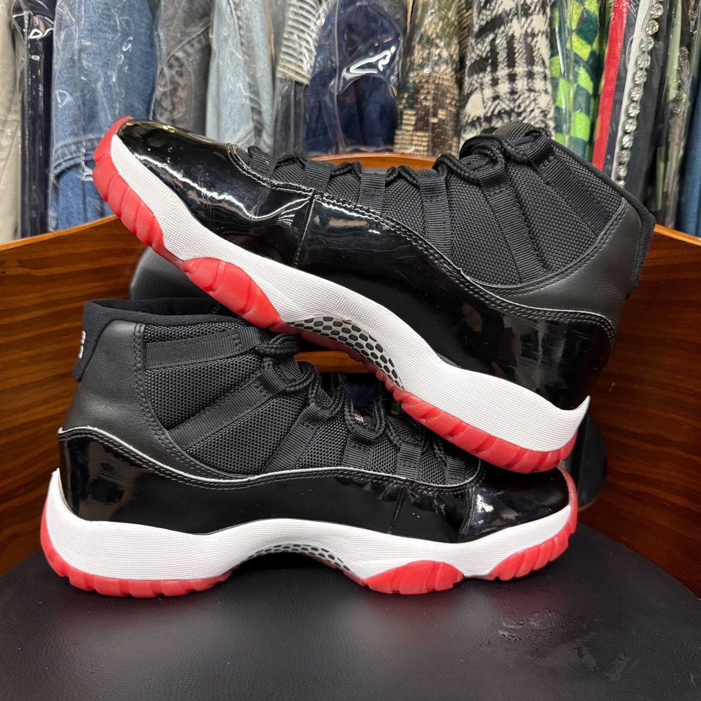 Nike Nike AJ11 Black Lowtop Sneakers 42.5 Men Size US 9.5 / EU 42-43 - 7 Thumbnail