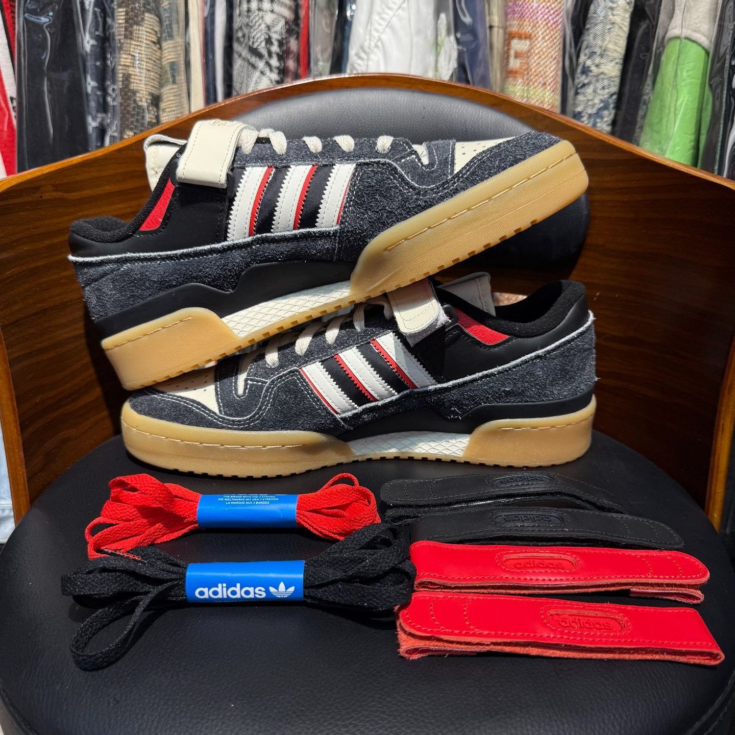 Adidas Adidas Blue Lowtop Sneakers 44 Men Size US 10.5 / EU 43-44 - 7 Thumbnail