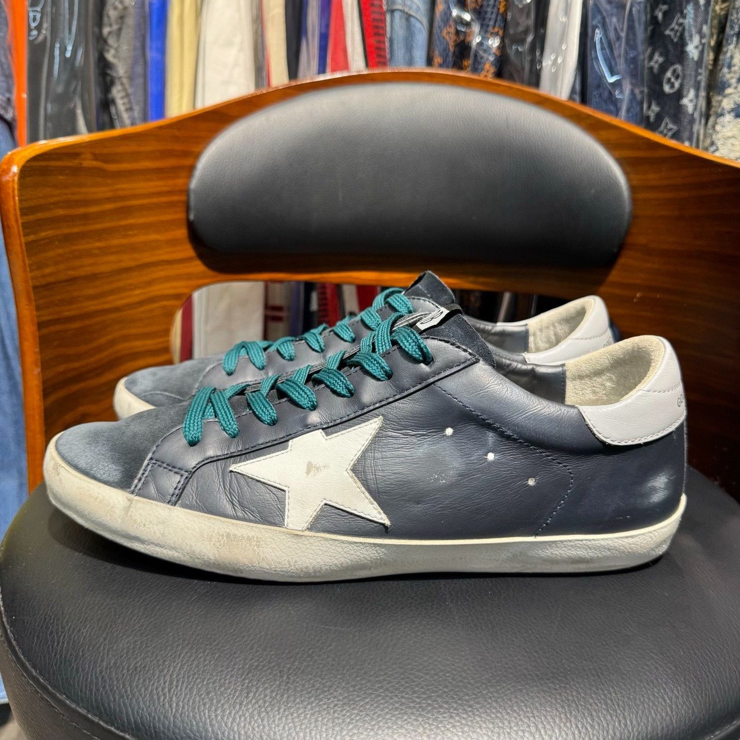 Other Distressed Blue Lowtop Sneakers 42 Men Size US 9 / EU 42 - 6 Thumbnail