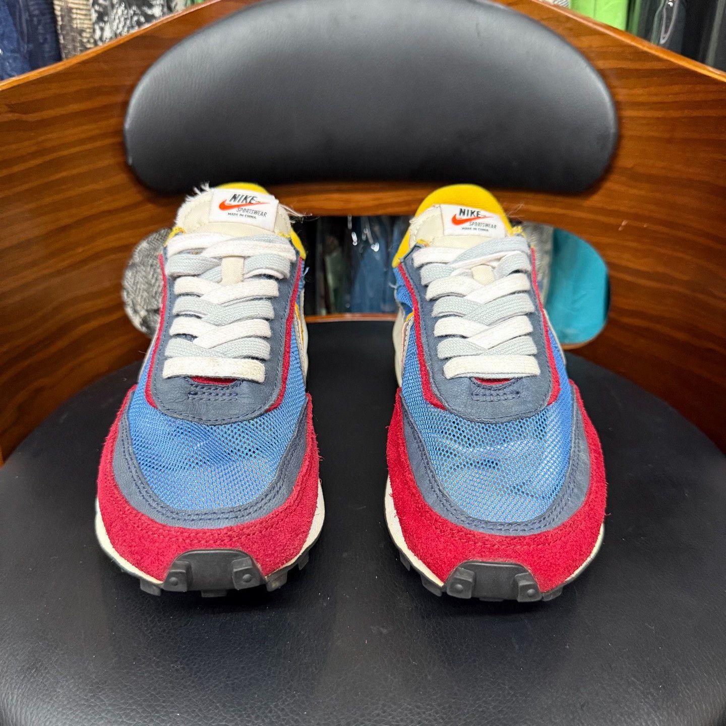 Nike Nike SACAI Collab Multi Lowtop Sneakers 38 Men Size US 6 / EU 39 - 2 Thumbnail